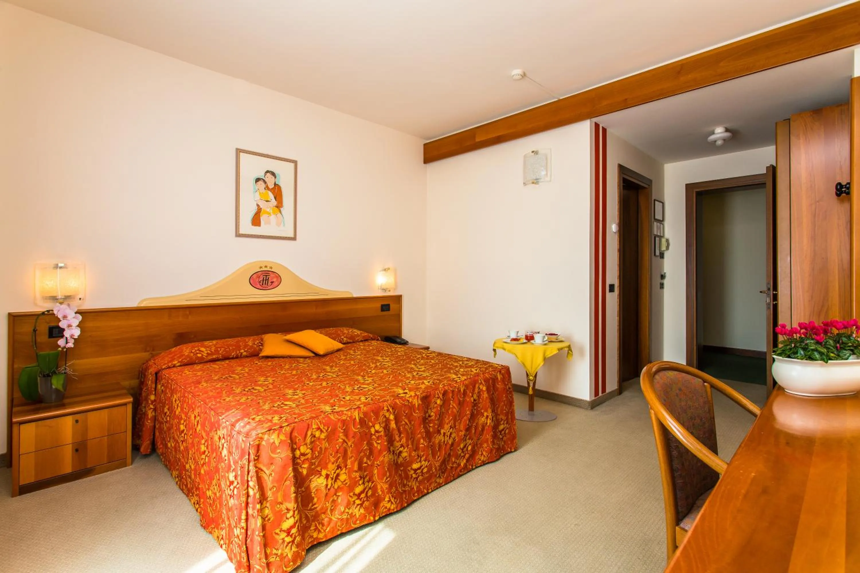 Bed in Hotel Tegorzo