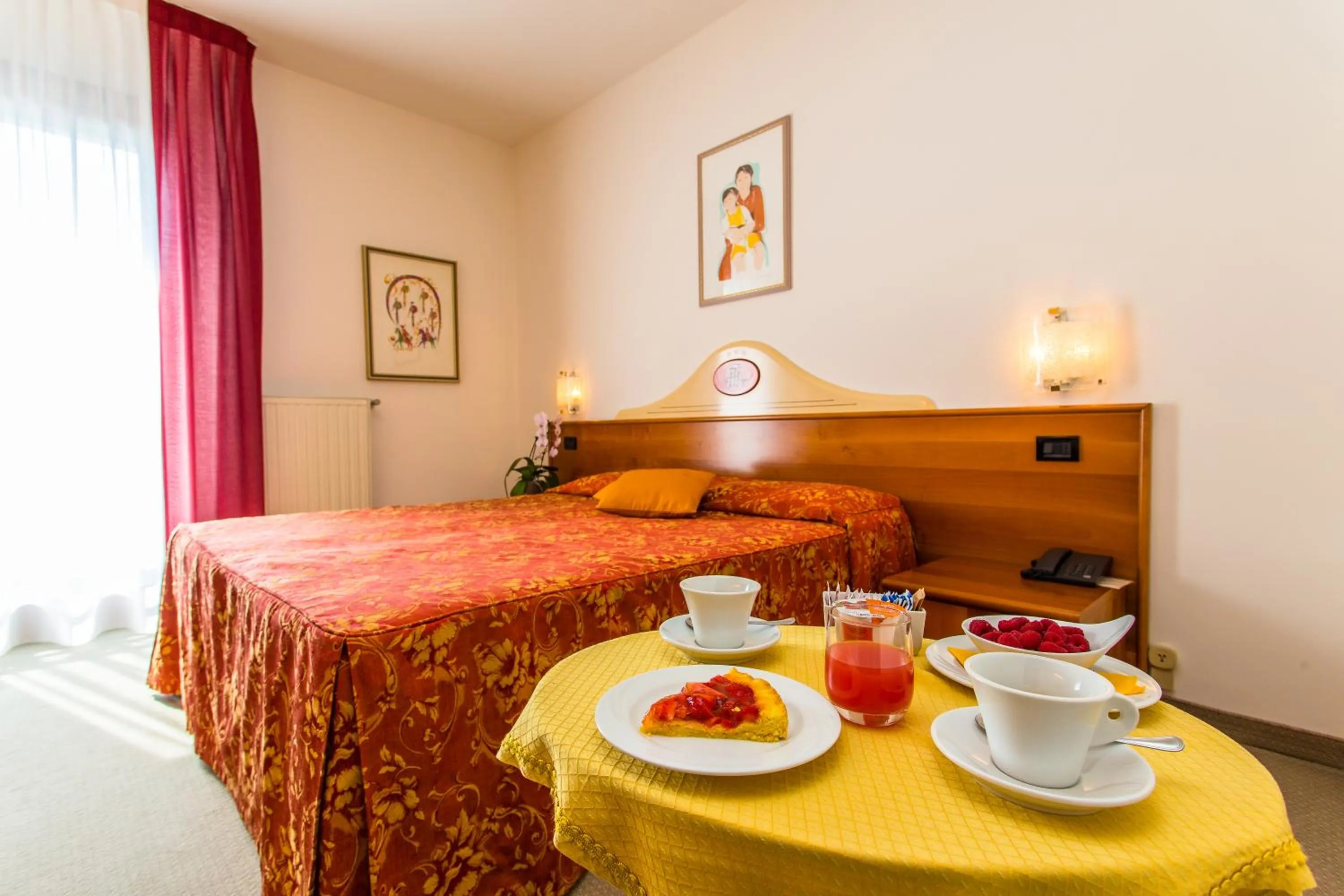 Bed in Hotel Tegorzo