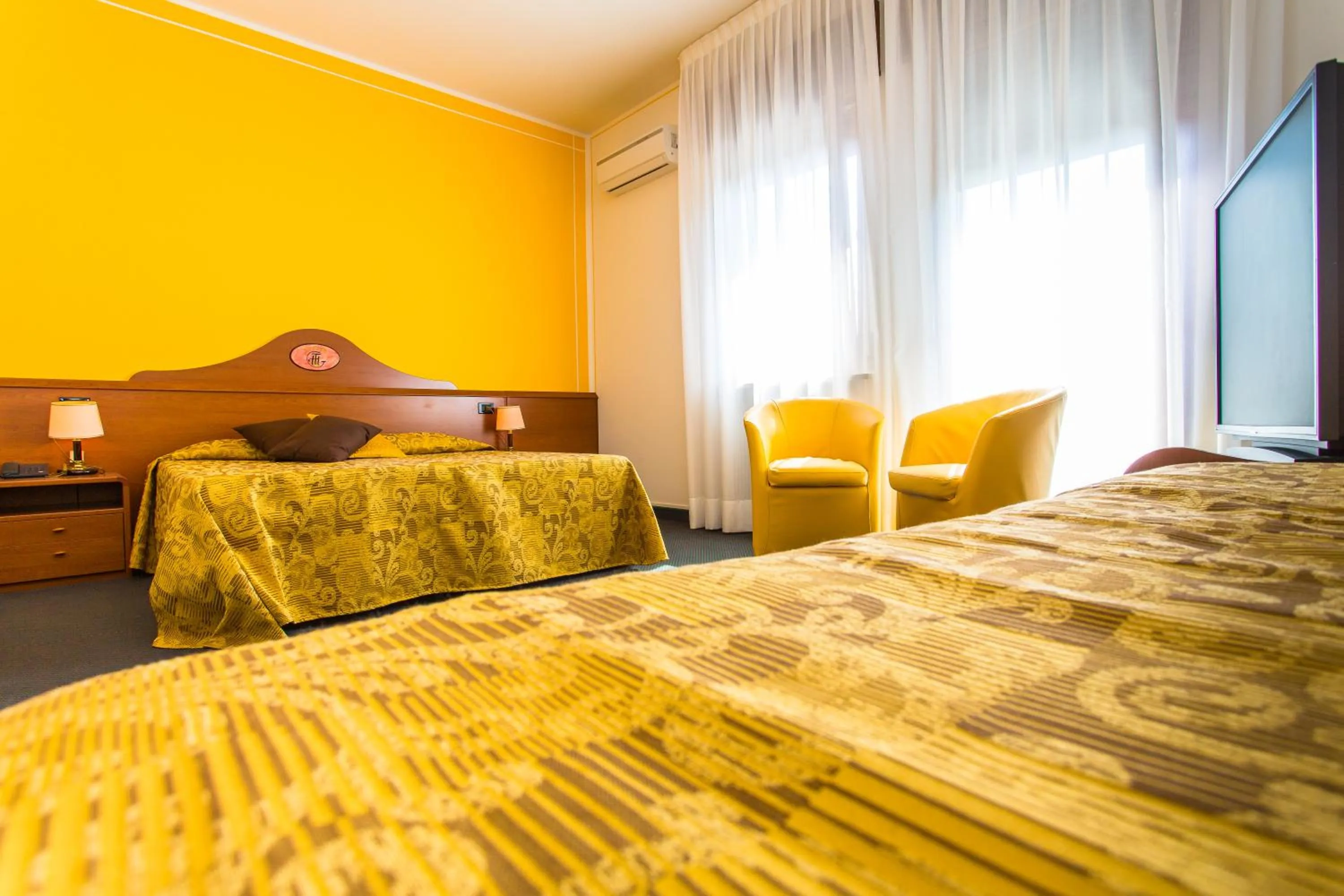 Bedroom, Bed in Hotel Tegorzo