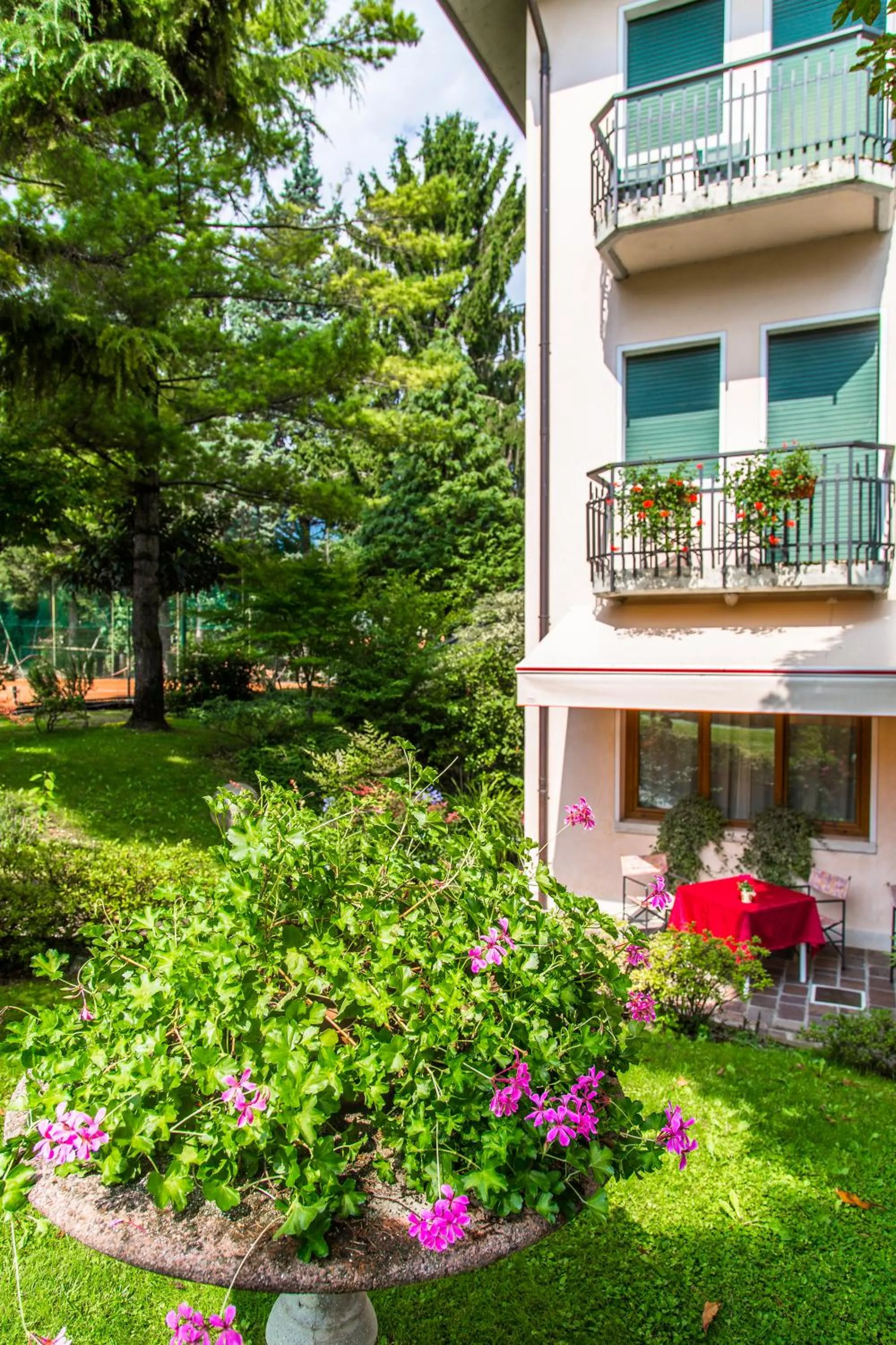 Garden in Hotel Tegorzo