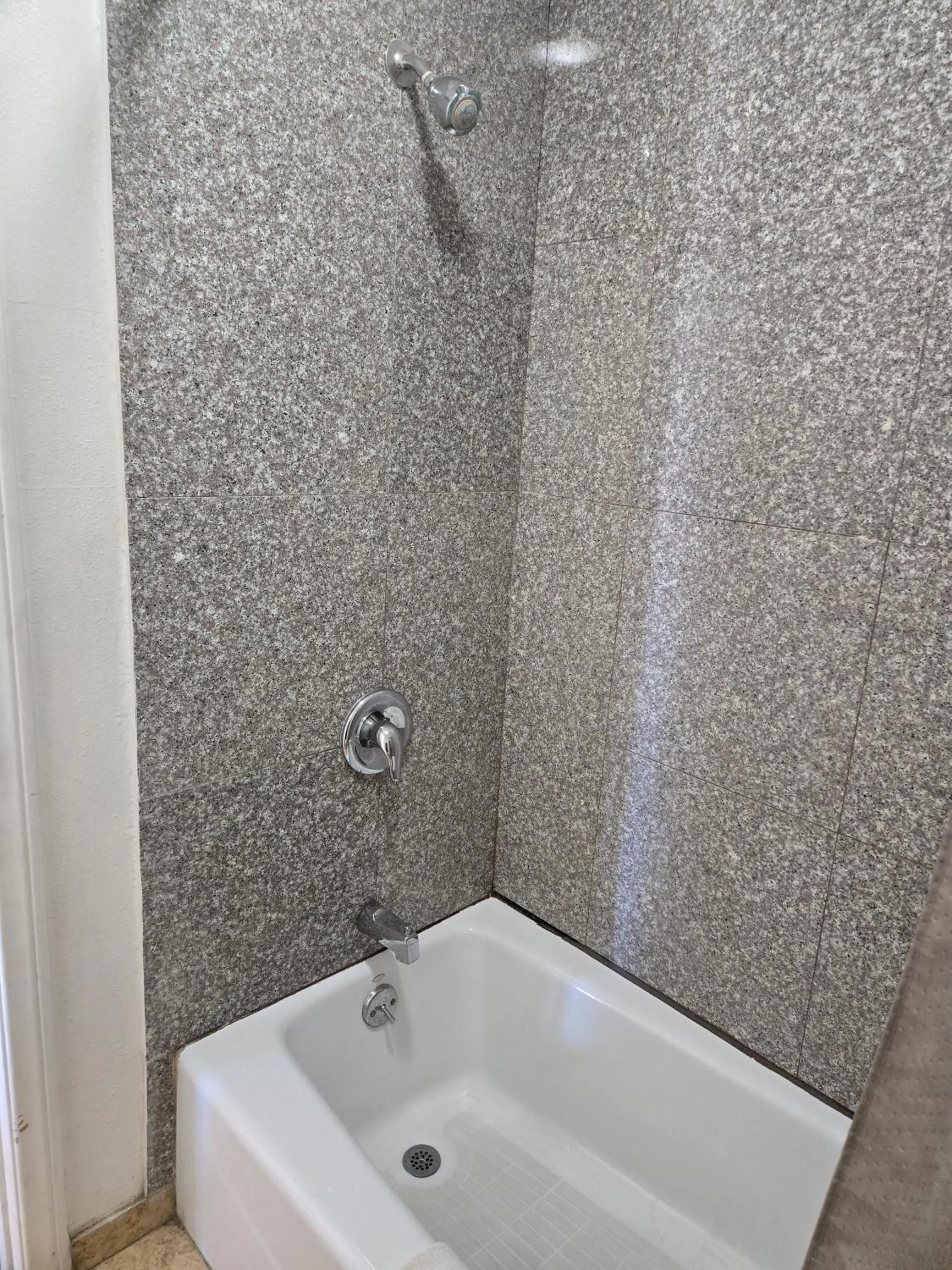Shower in Motel 6-Blythe, CA - South
