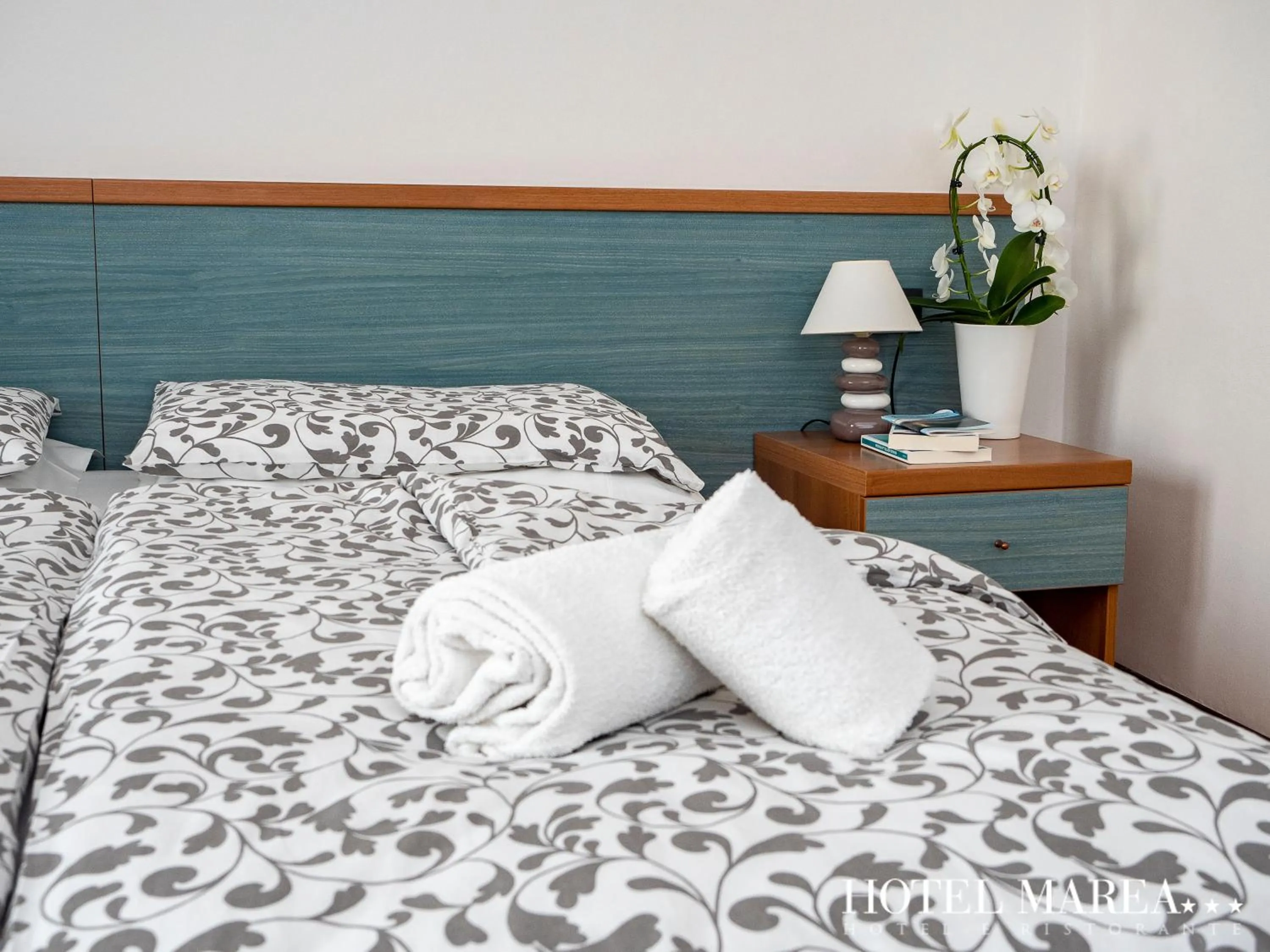 Bedroom, Bed in Hotel Marea