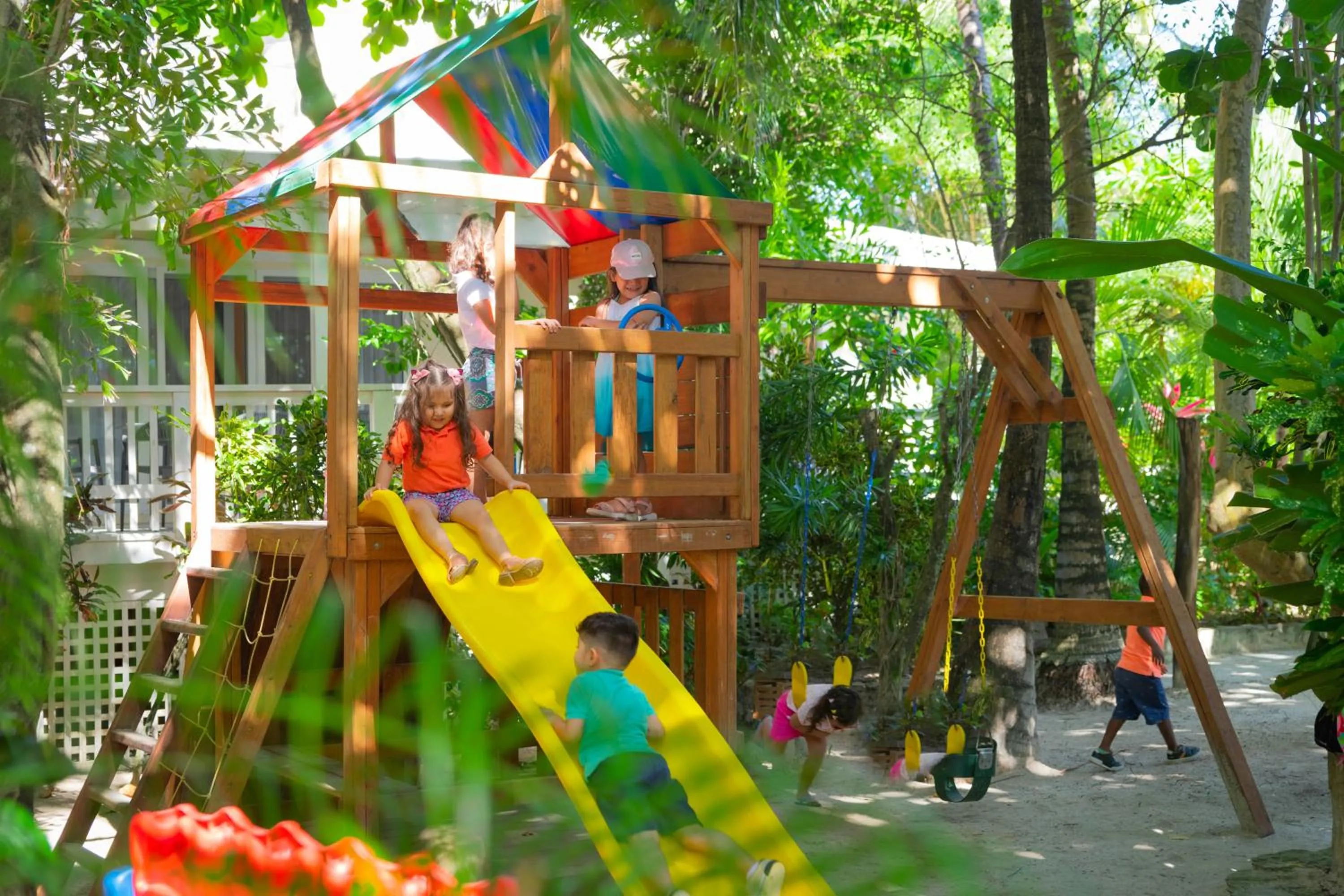Children play ground in Paradise Beach Hotel & Resort