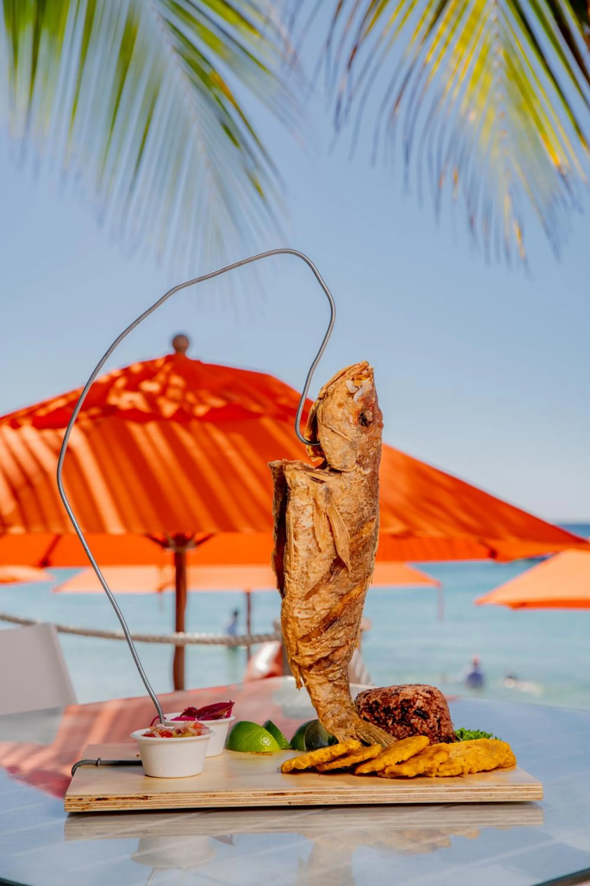 Food in Paradise Beach Hotel & Resort