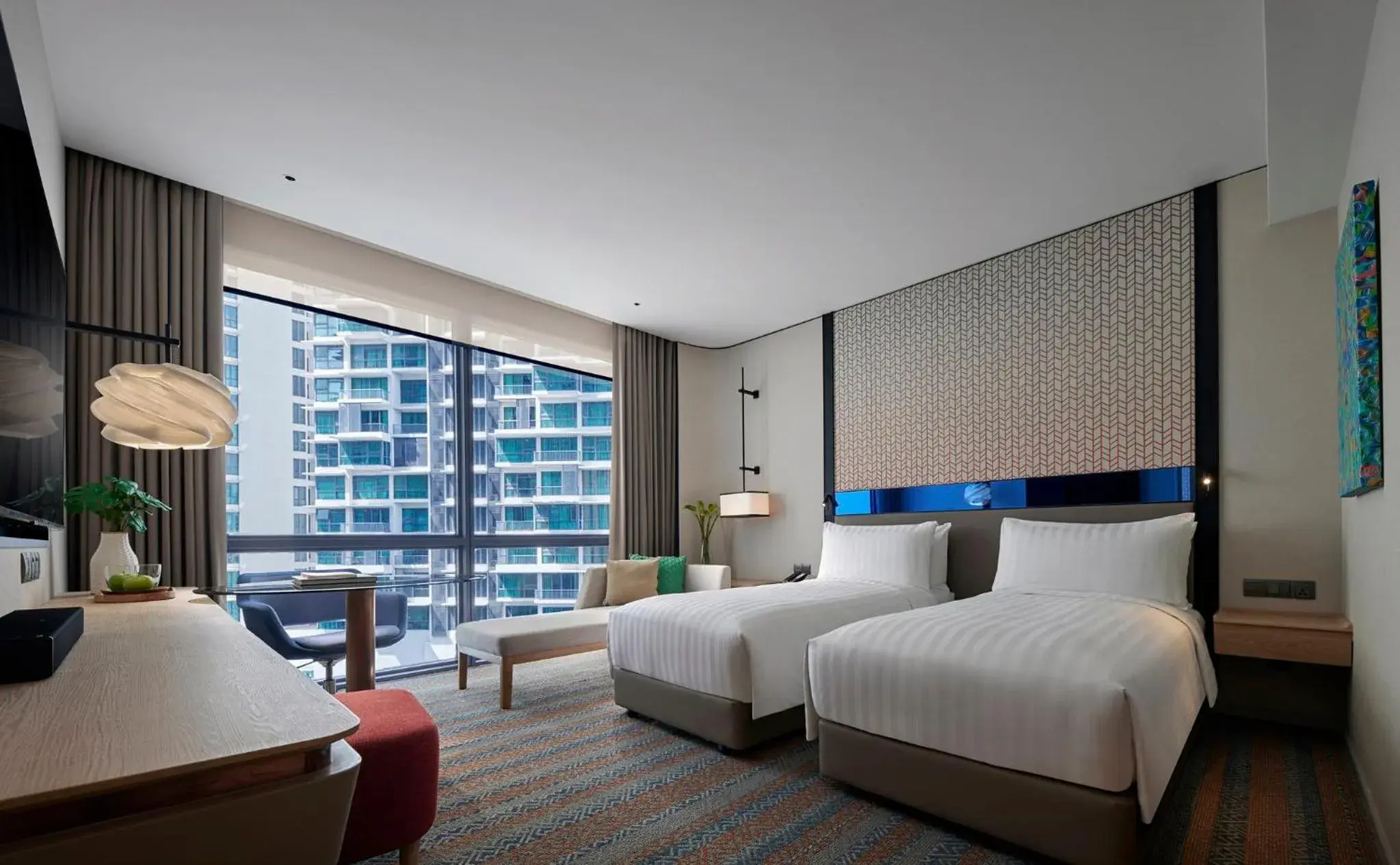 Club Deluxe Twin in Amari Kuala Lumpur Club Deluxe Twin in Amari Kuala Lumpur