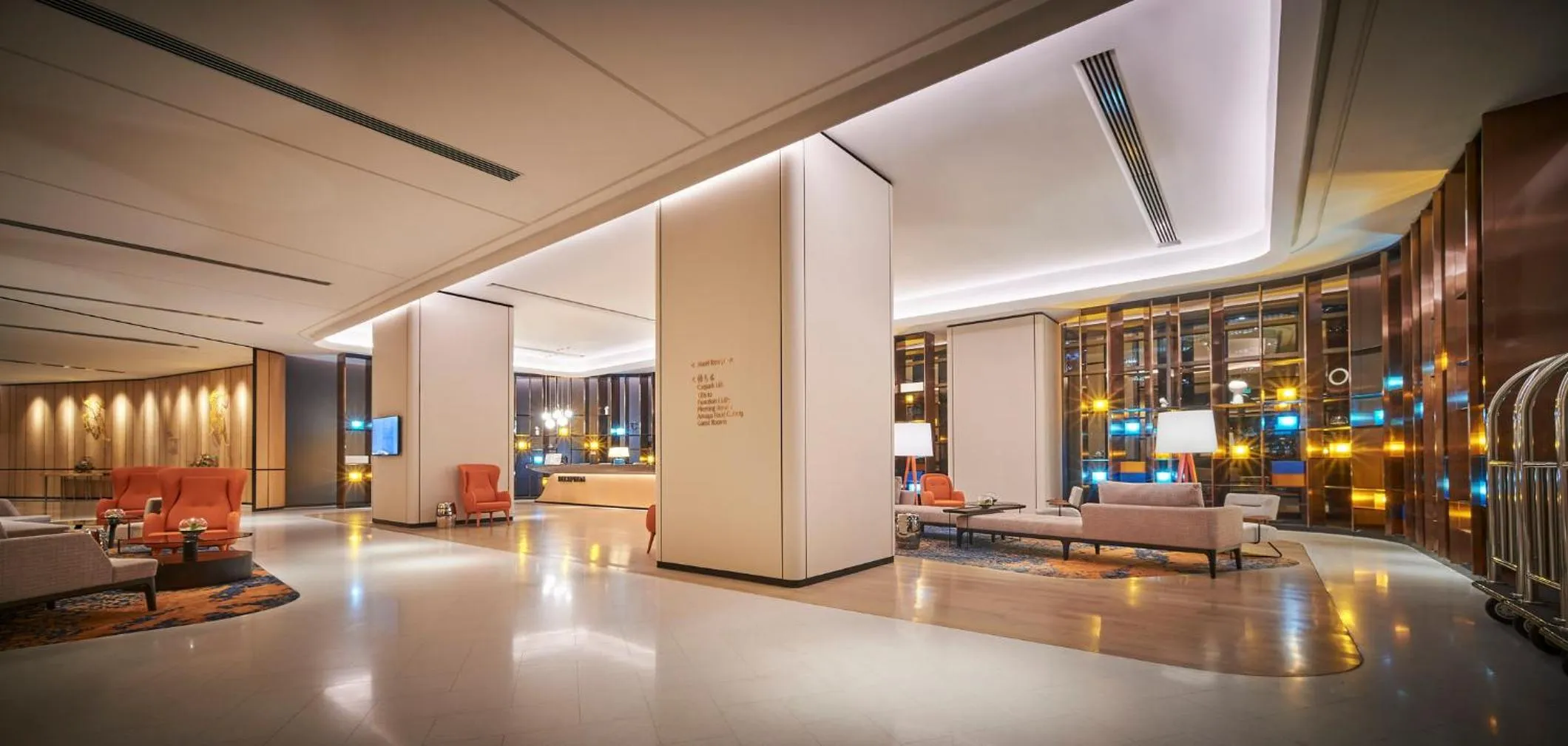 Lobby or reception in Amari Kuala Lumpur