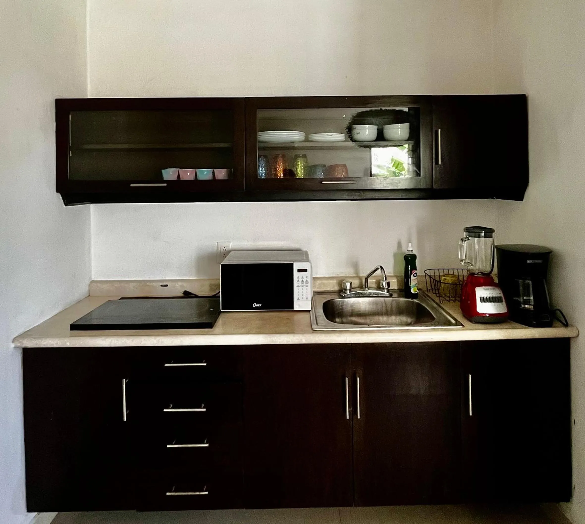 Kitchen or kitchenette in Condominio en ZH Cancun