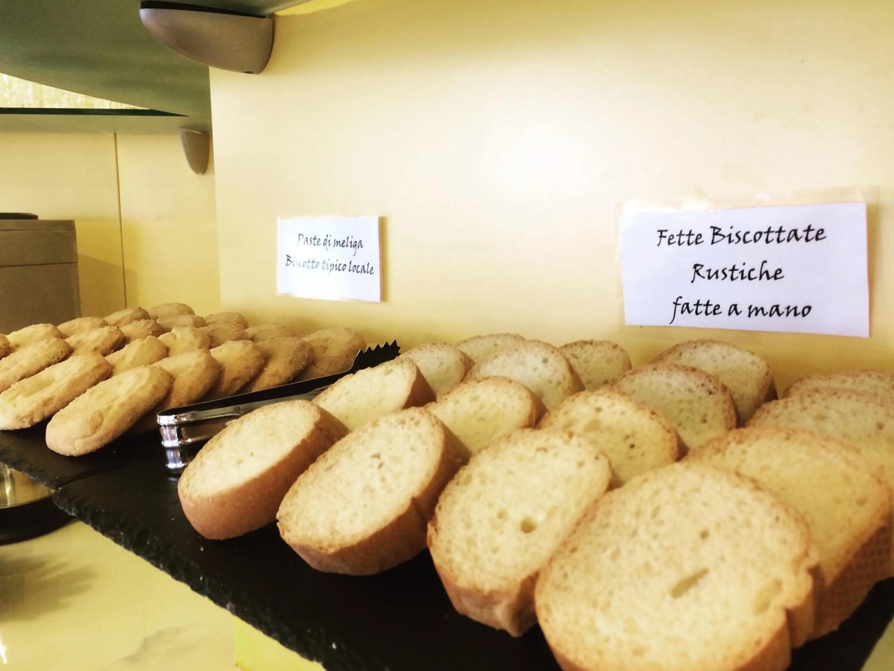 Italian breakfast in Dama Hotel