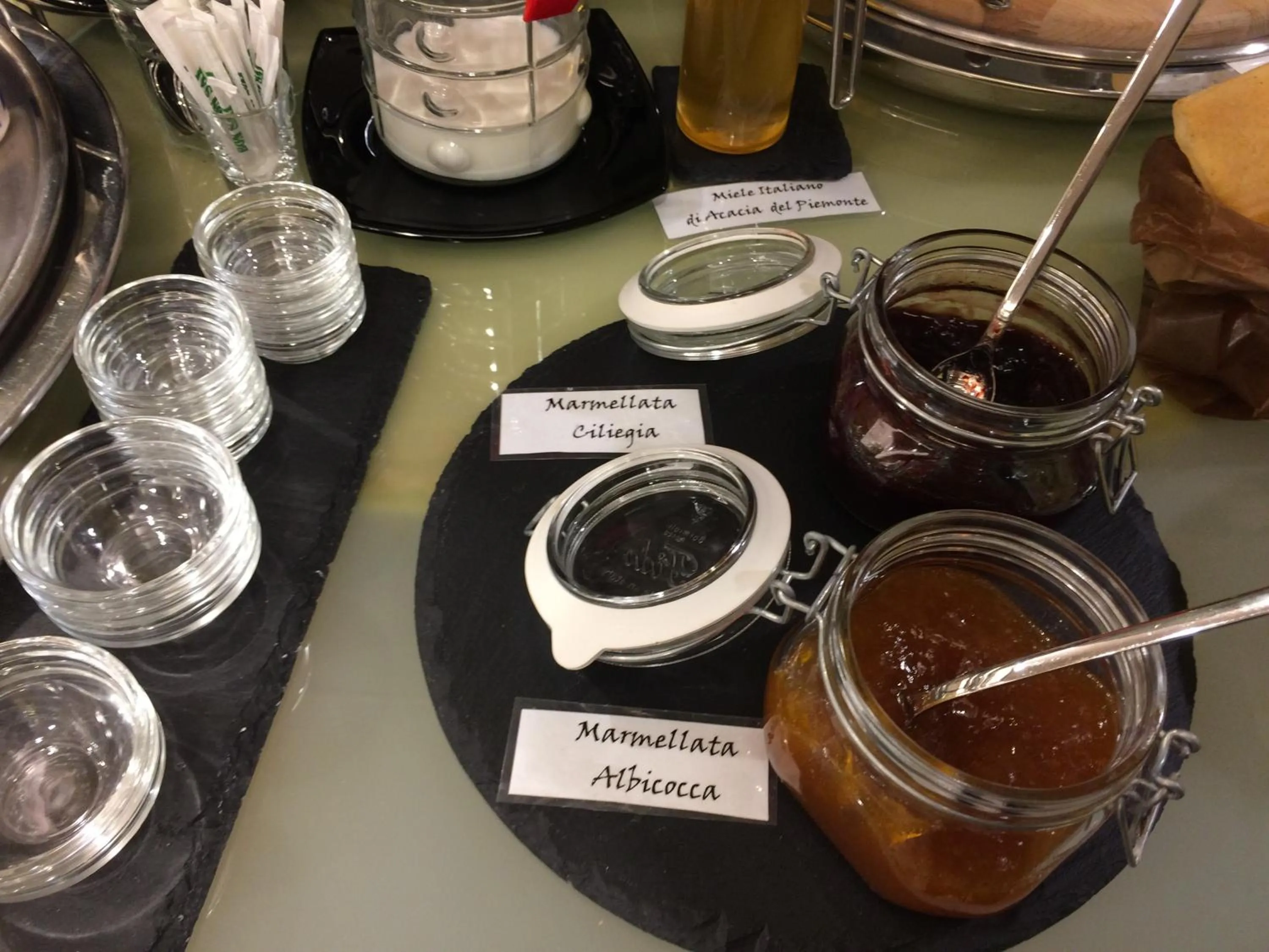 Italian breakfast in Dama Hotel