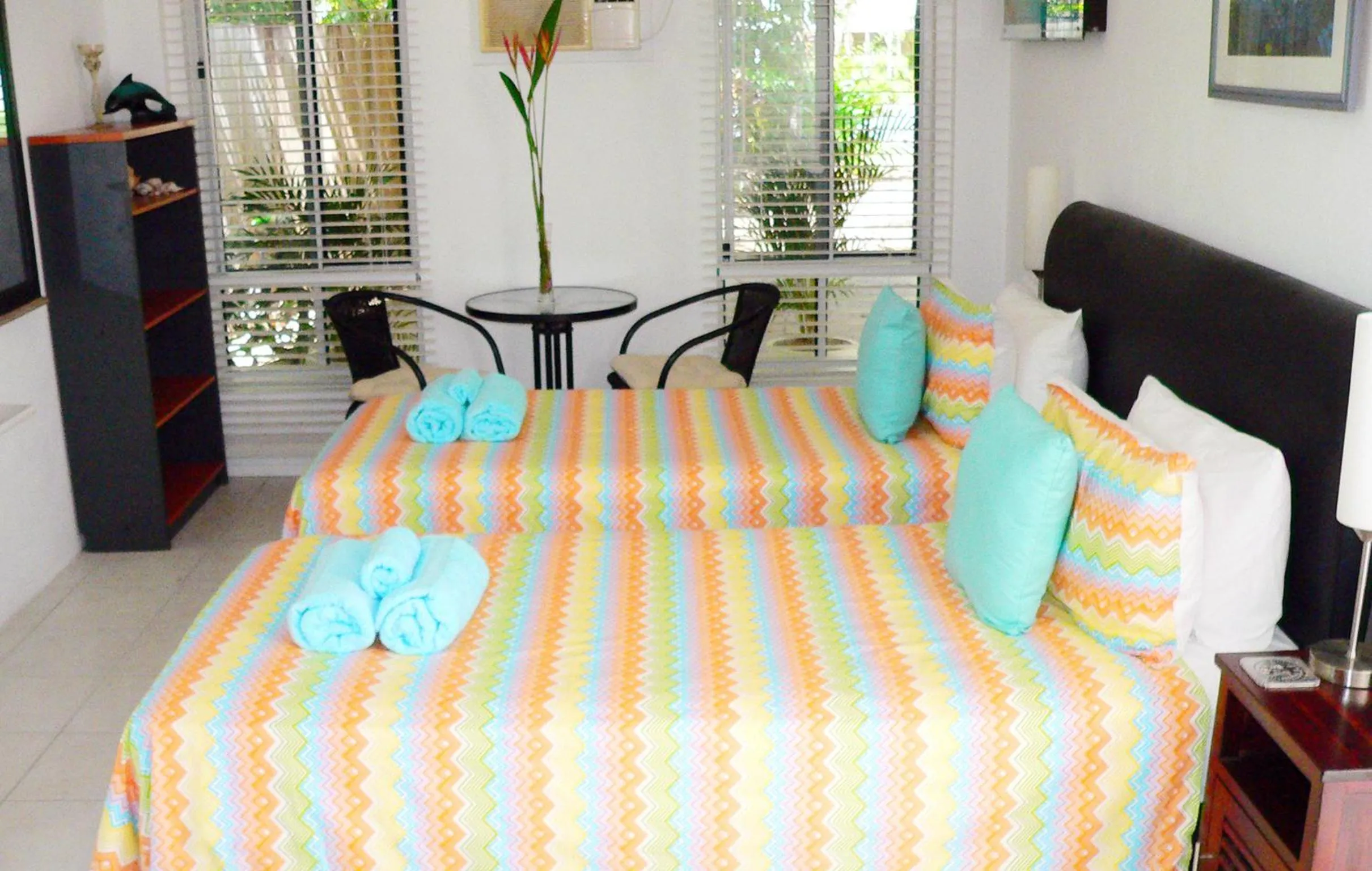 Decorative detail, Bed in South Pacific Bed & Breakfast