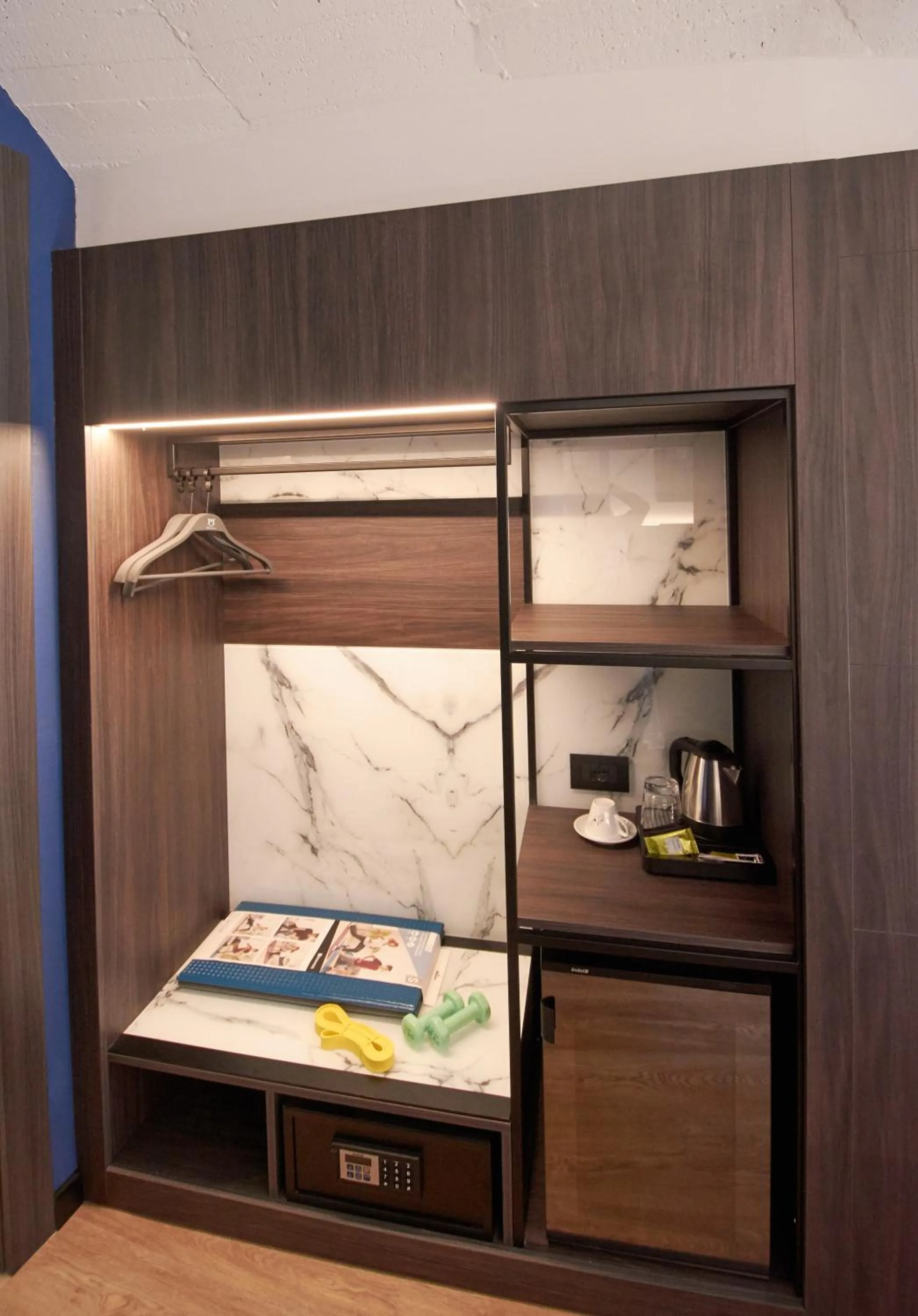 Bed in Hotel Leonessa