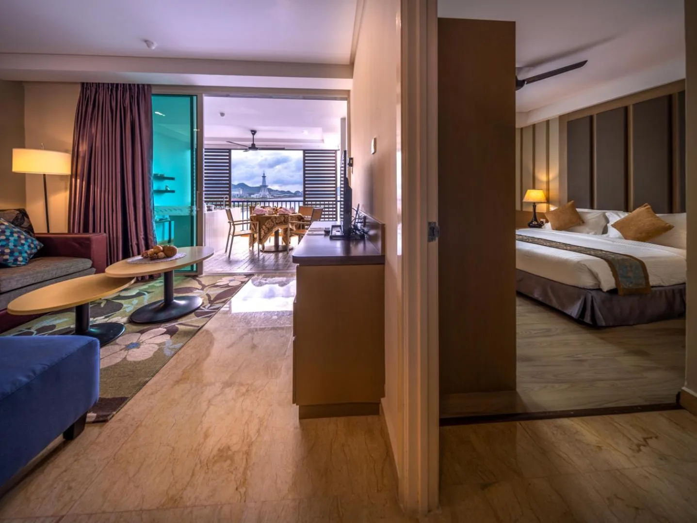 Bed in Dayang Bay Resort Langkawi