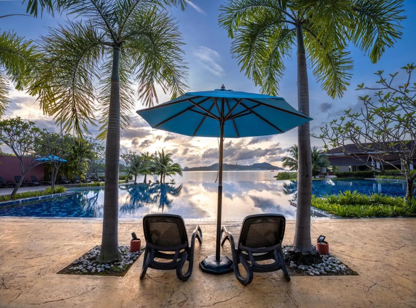 Pool view in Dayang Bay Resort Langkawi