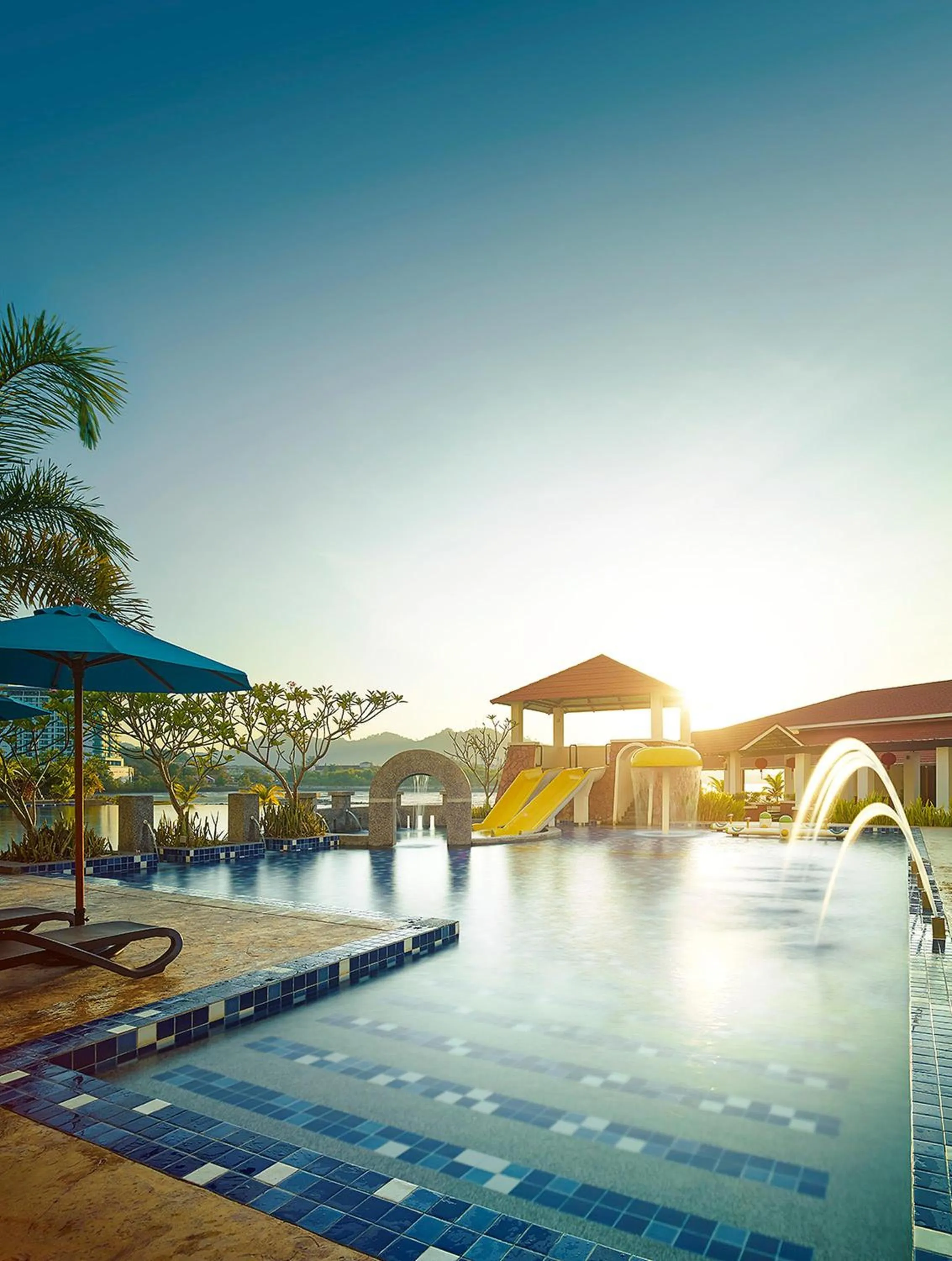 Swimming pool in Dayang Bay Resort Langkawi