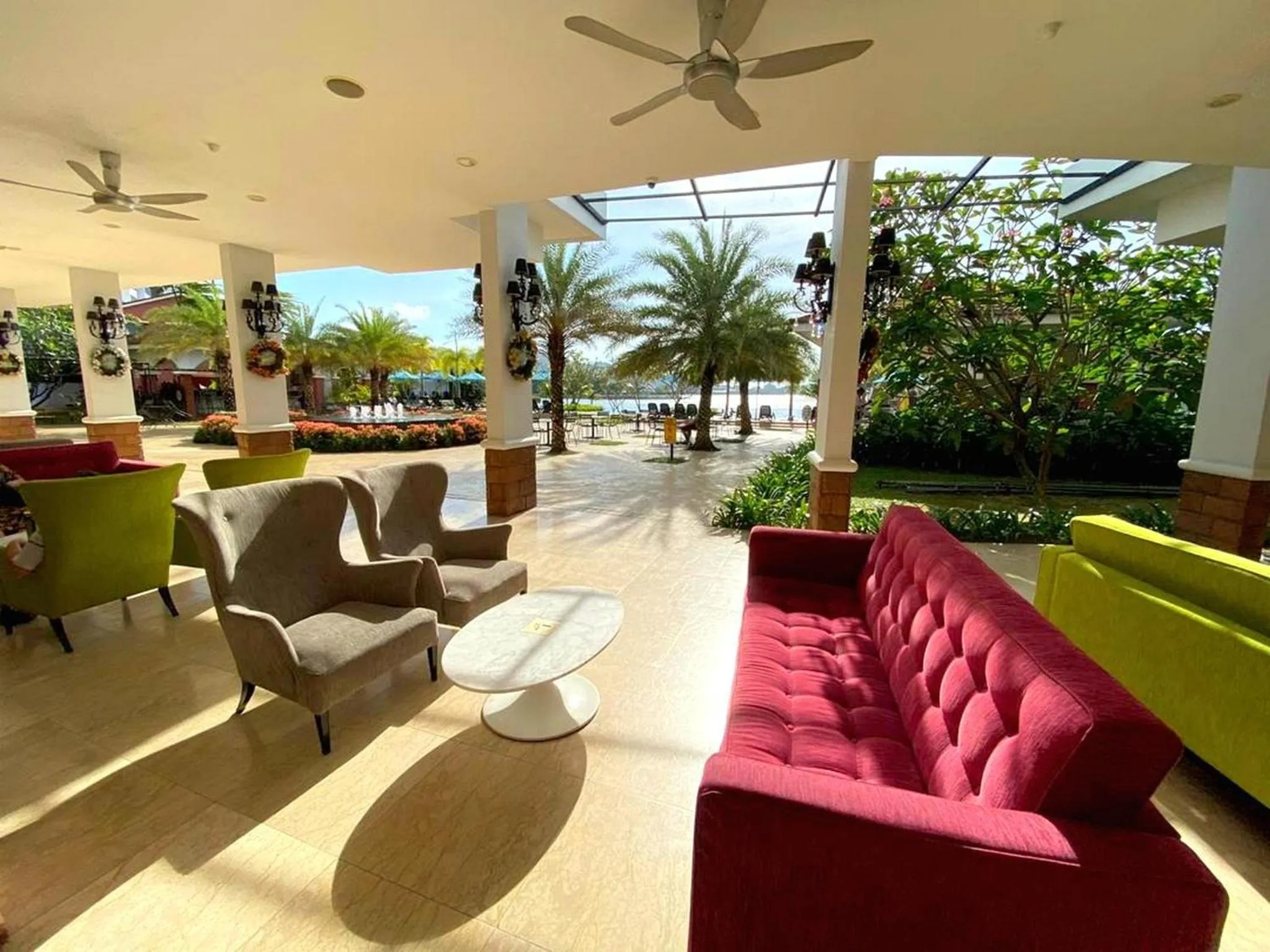 Communal lounge/ TV room in Dayang Bay Resort Langkawi