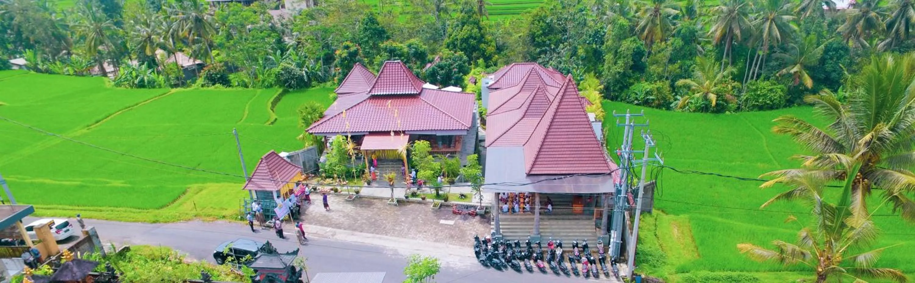 Bird's eye view in Danakha Villa Ubud