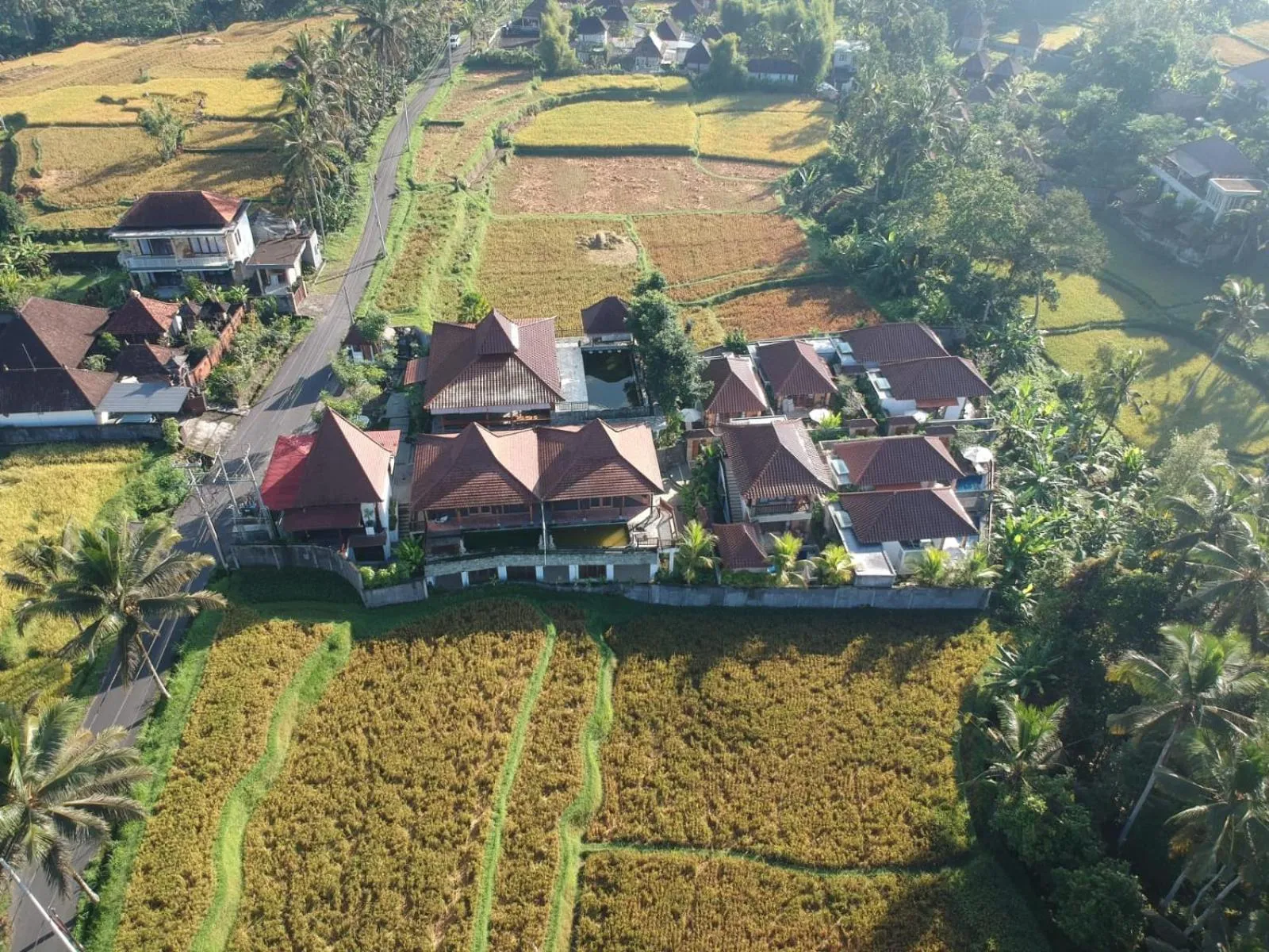Bird's eye view in Danakha Villa Ubud