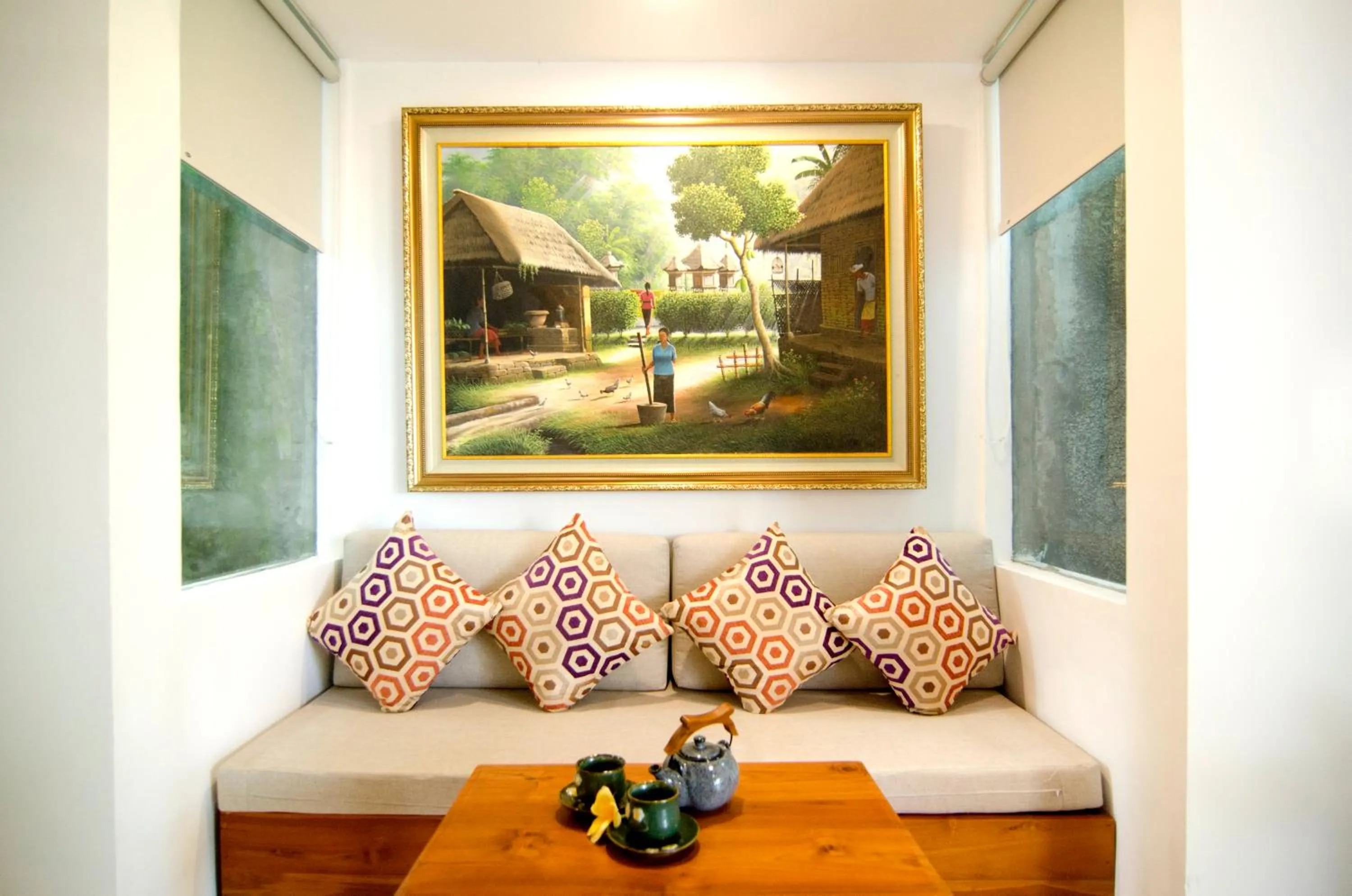 Seating area in Danakha Villa Ubud