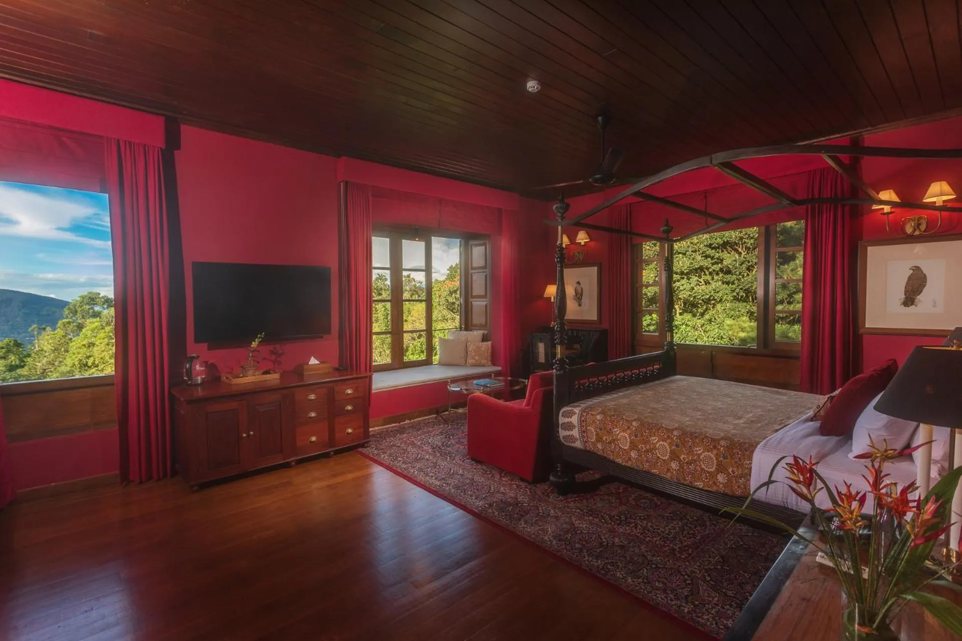 Bed in Kandy Dendrobium House