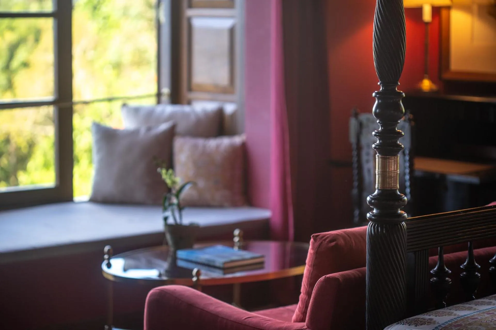 Seating area in Kandy Dendrobium House
