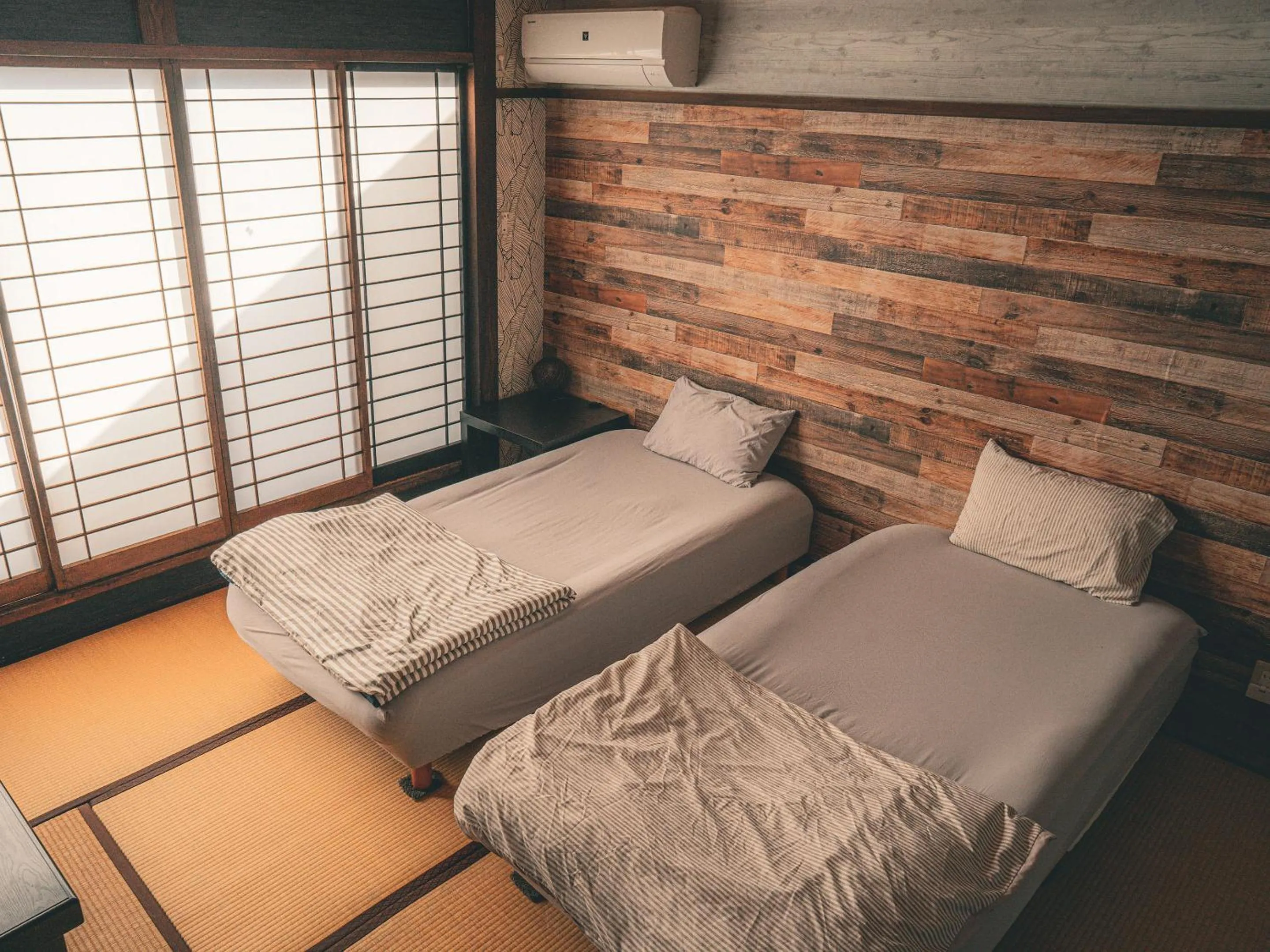 Photo of the whole room, Bed in Drive in Ichinomiya motel