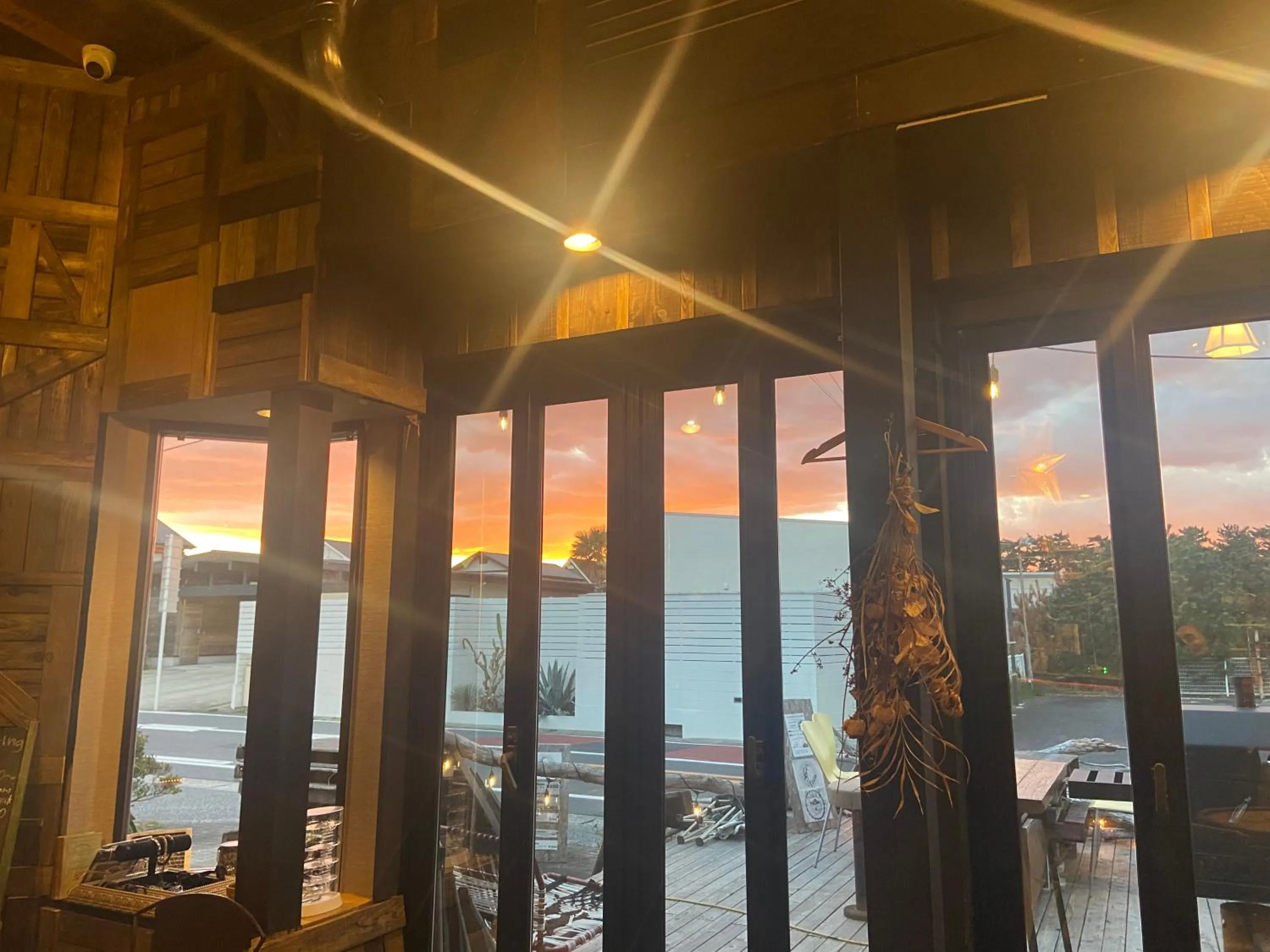 Balcony/Terrace in Drive in Ichinomiya motel