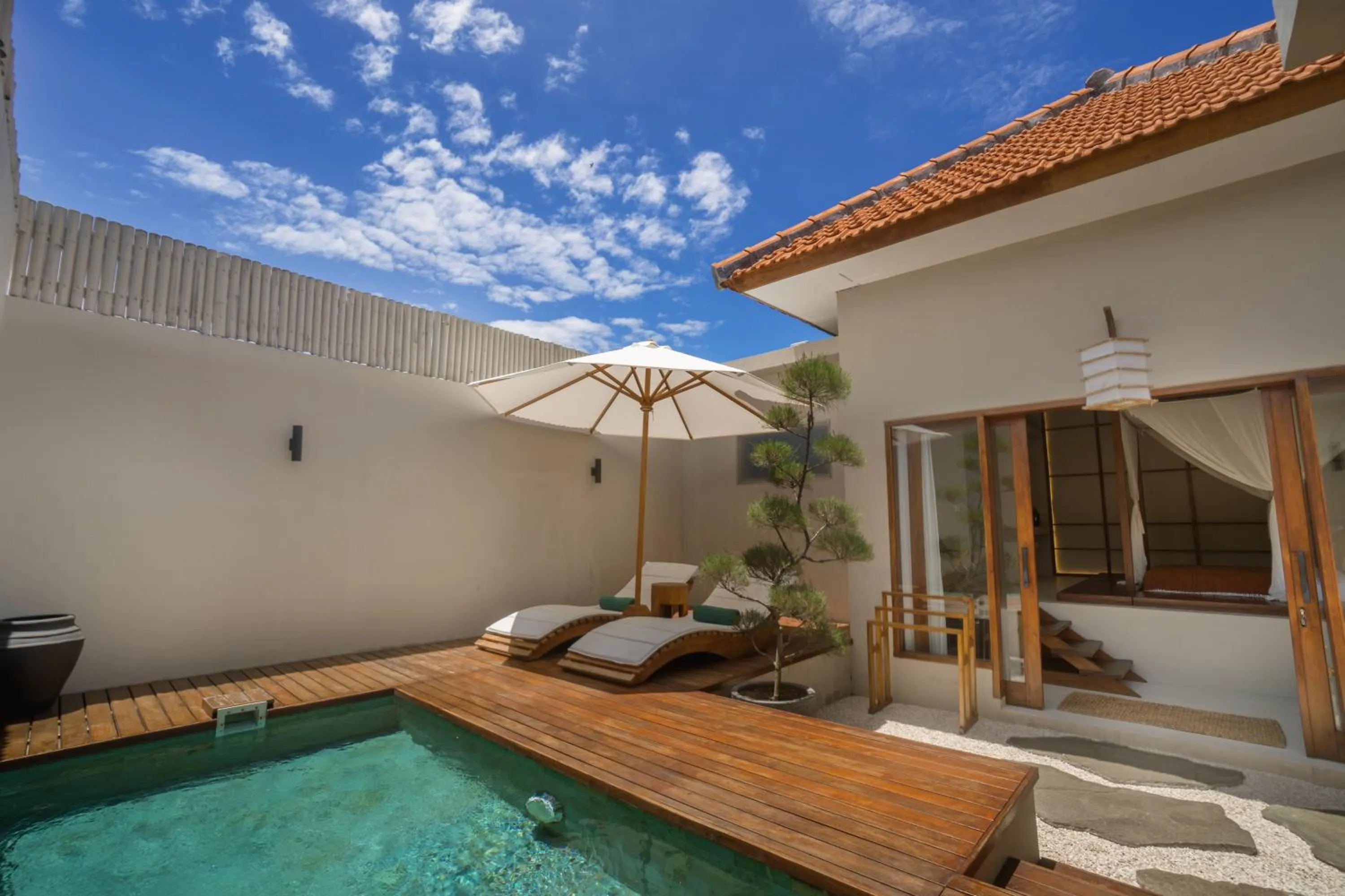 sunbed in IKIGAI Uluwatu Beach