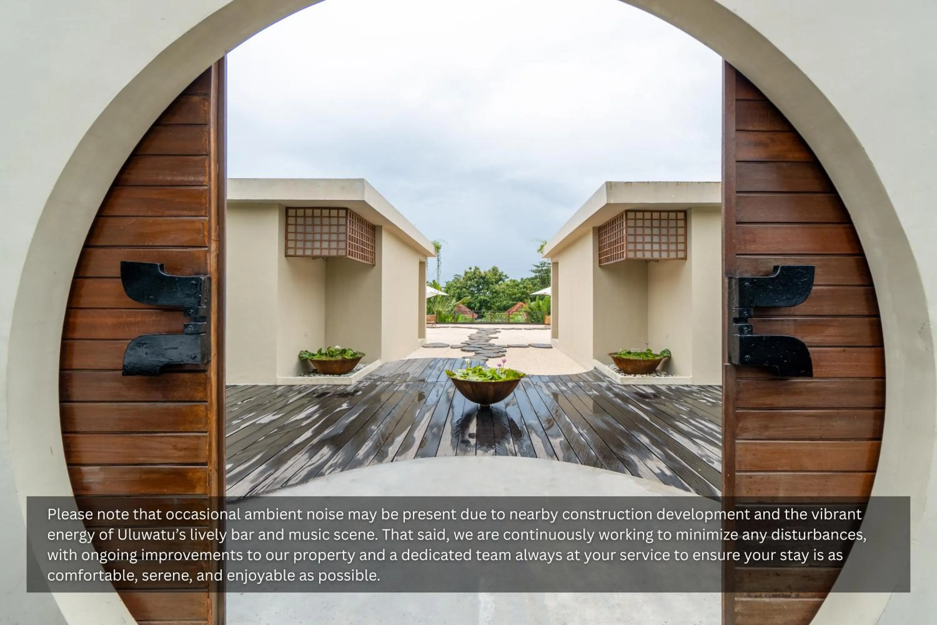 Facade/entrance in IKIGAI Uluwatu Beach