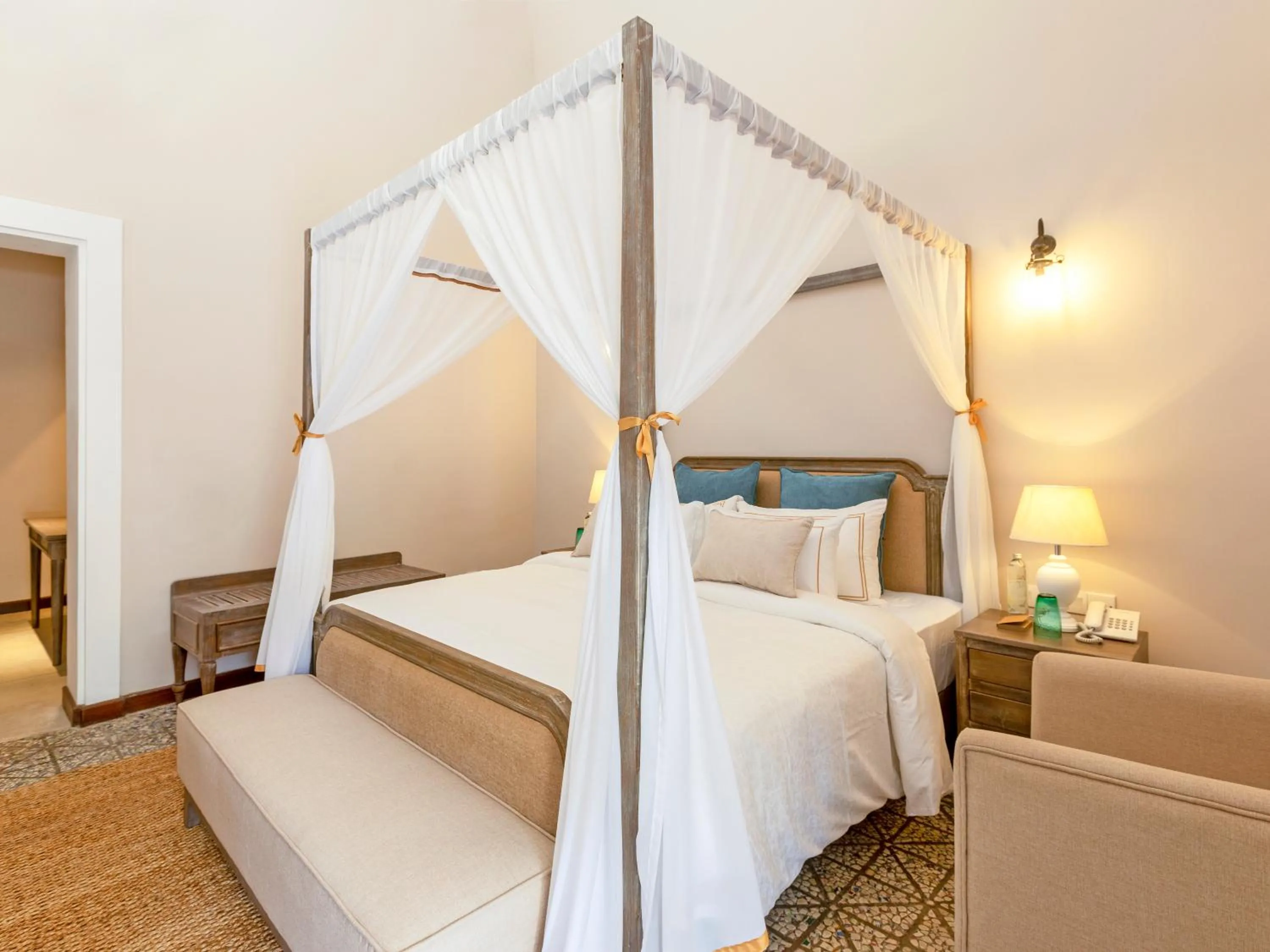 Bed in Heritage Boutique by Seven Angels