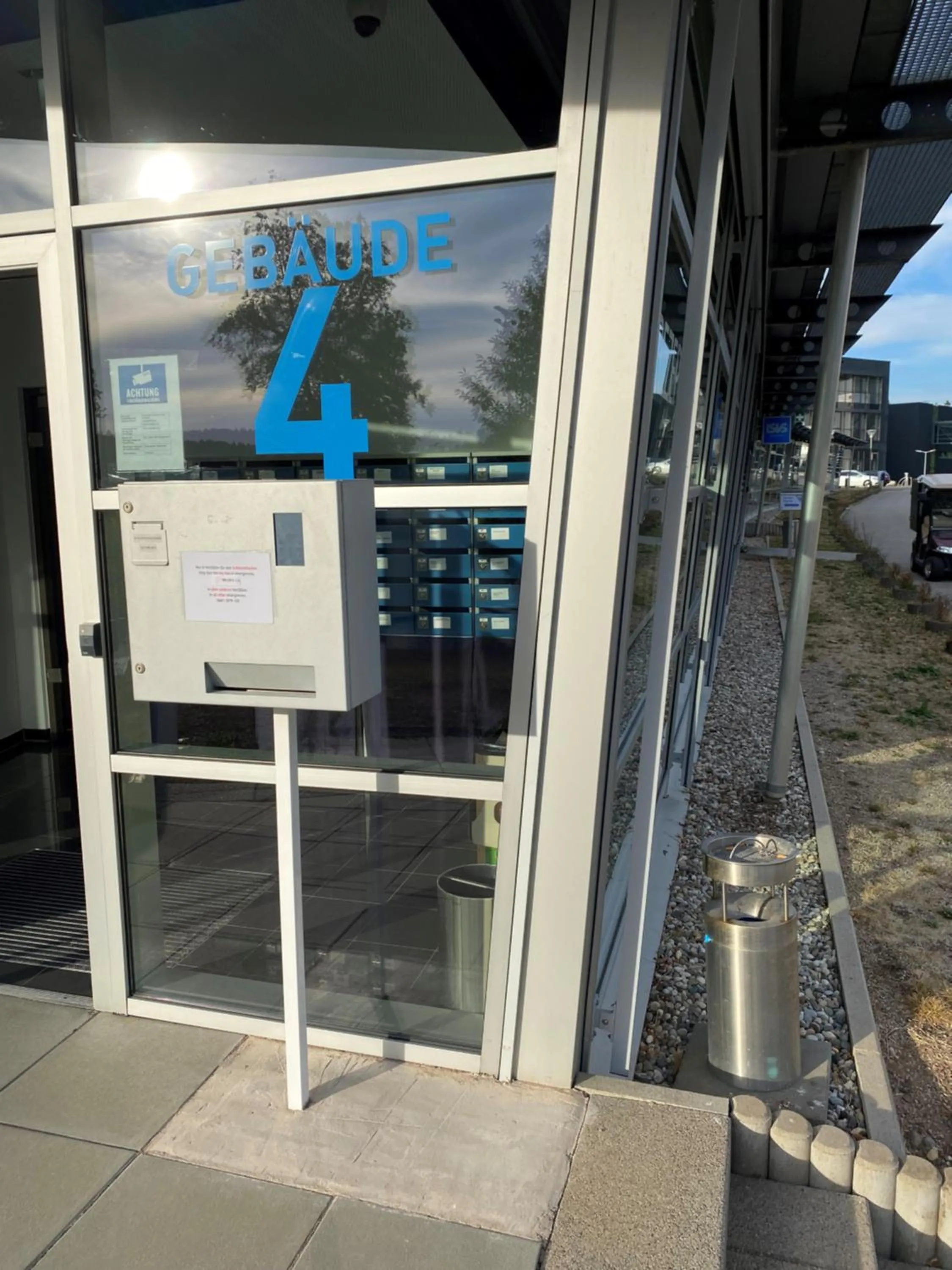 Property building in Hermann Neuberger Sportschule