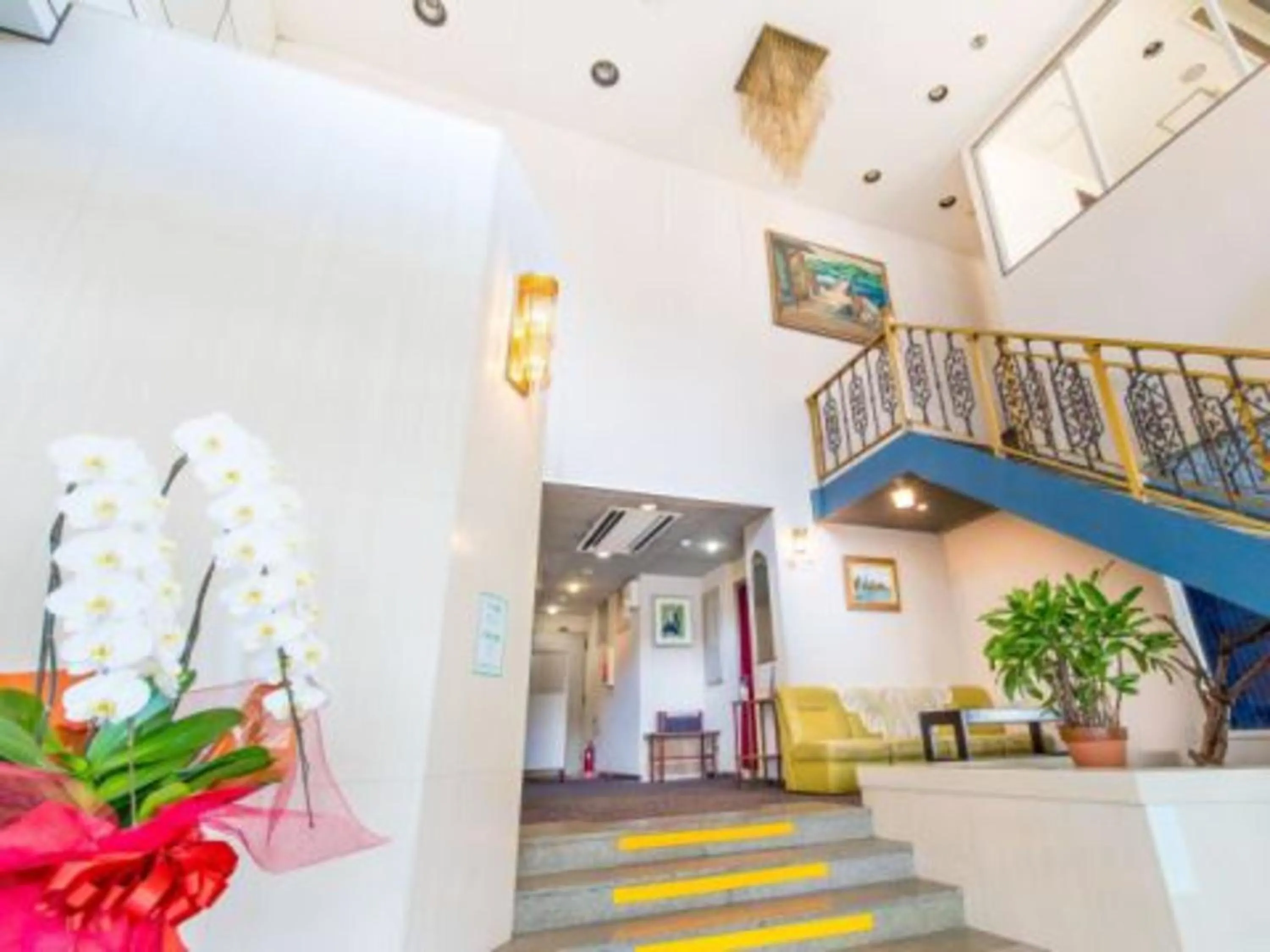 Lobby or reception in Business Hotel Kawashima