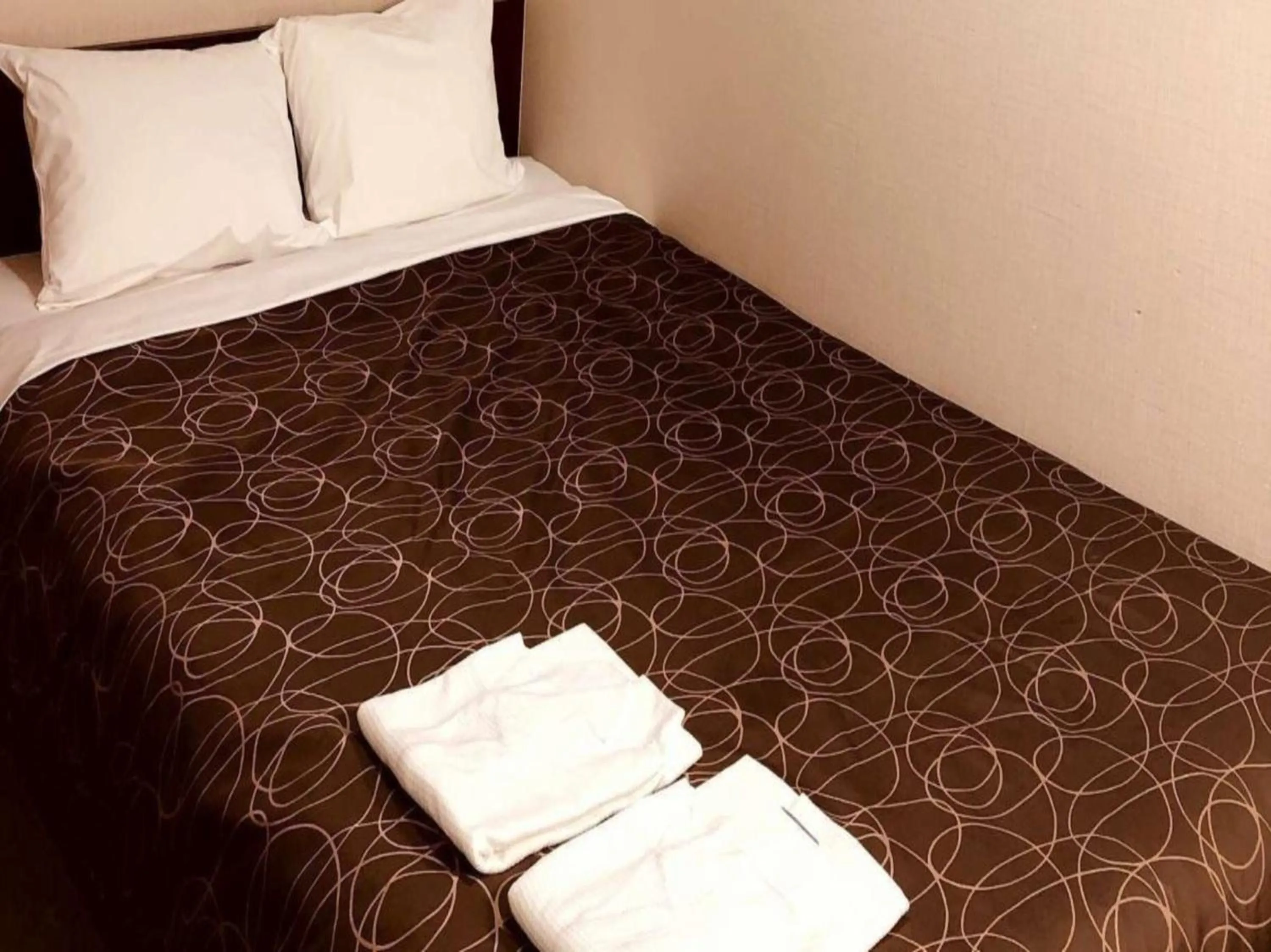 Bed in Business Hotel Kawashima