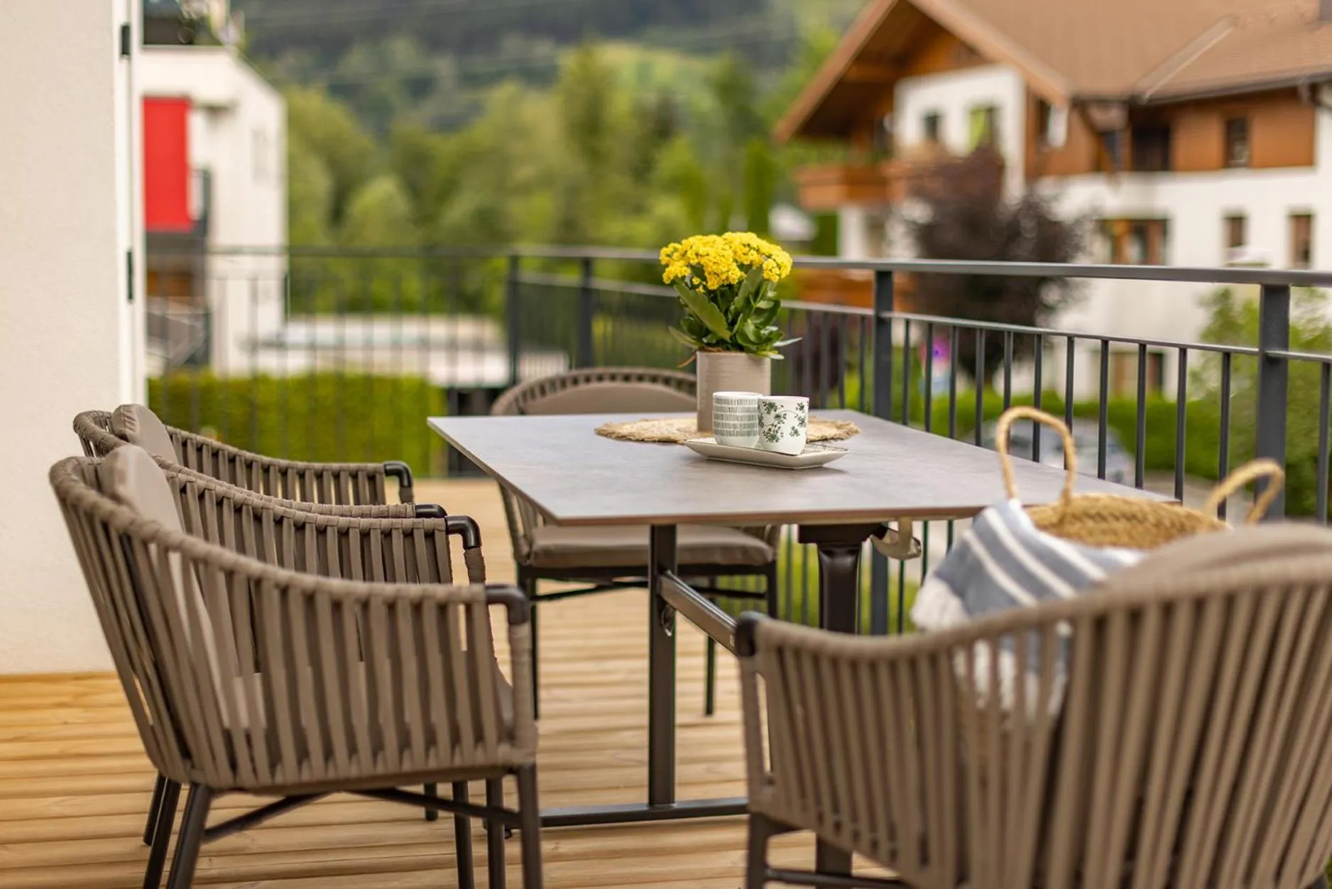 Patio in Lenni´s Apartments