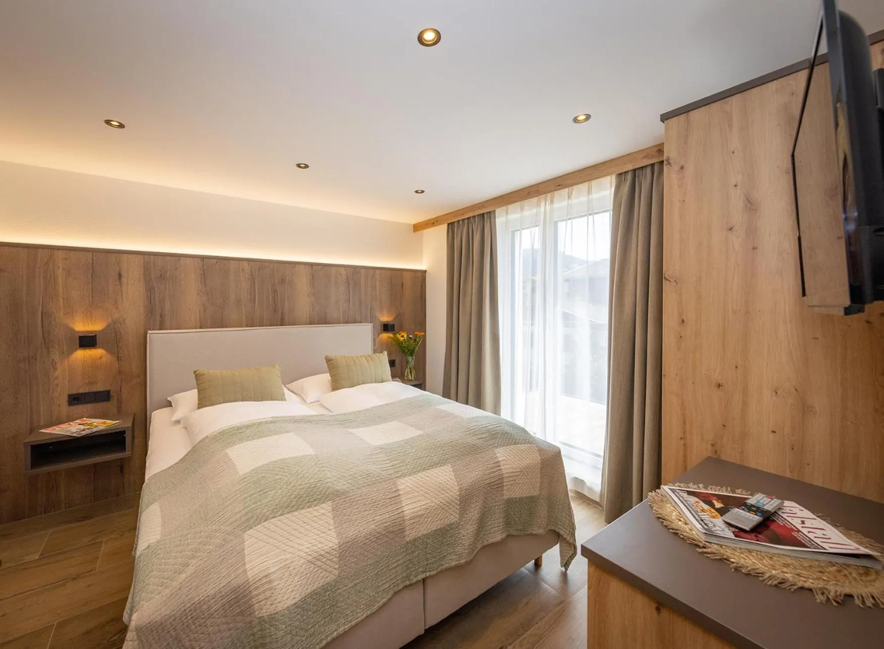 Bed in Lenni´s Apartments