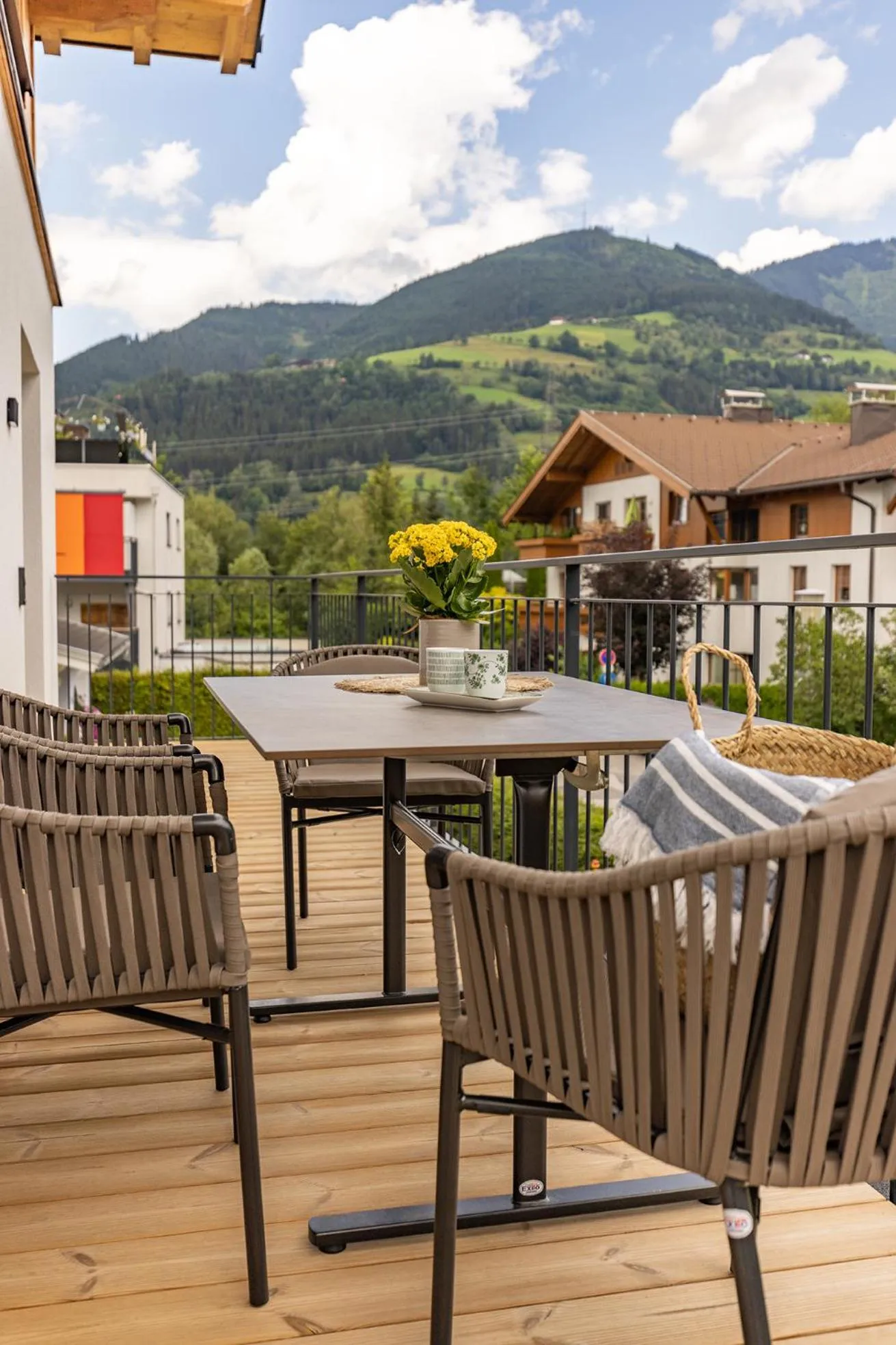 Patio in Lenni´s Apartments