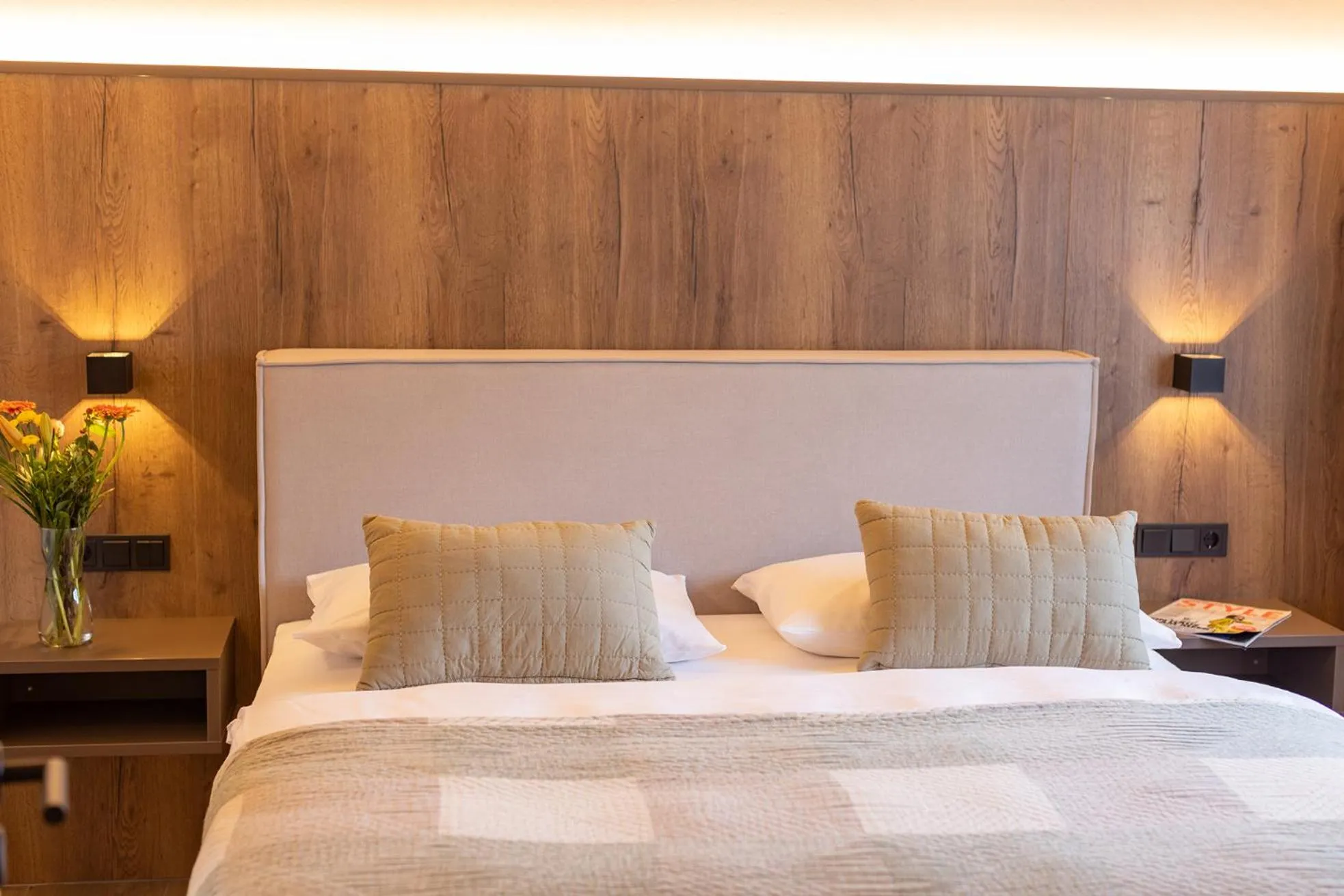 Bed in Lenni´s Apartments