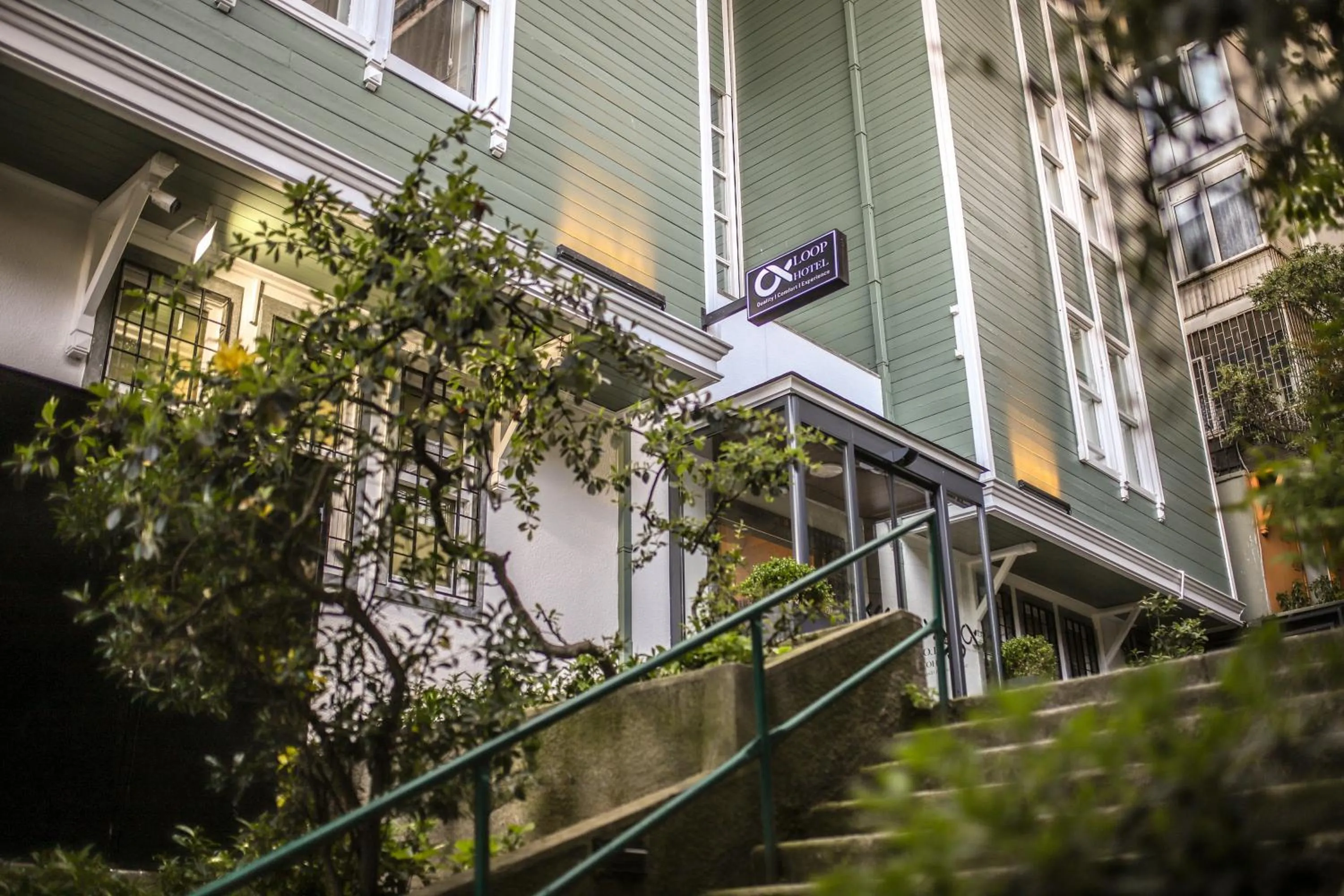 Inner courtyard view in Loop Hotel Bosphorus İstanbul