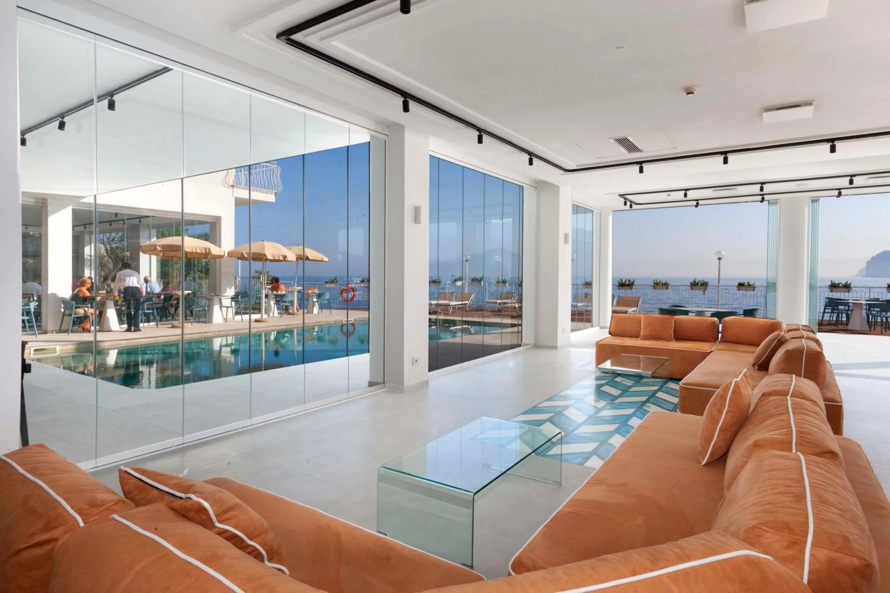 Living room in Hotel Admiral