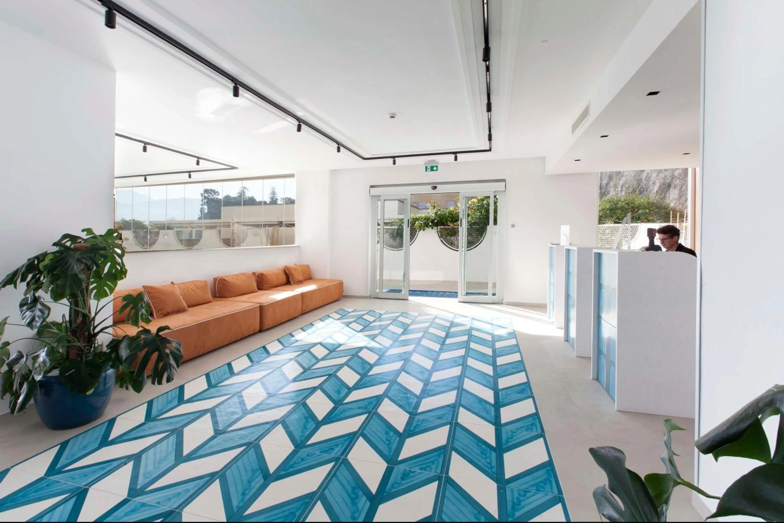 Living room in Hotel Admiral