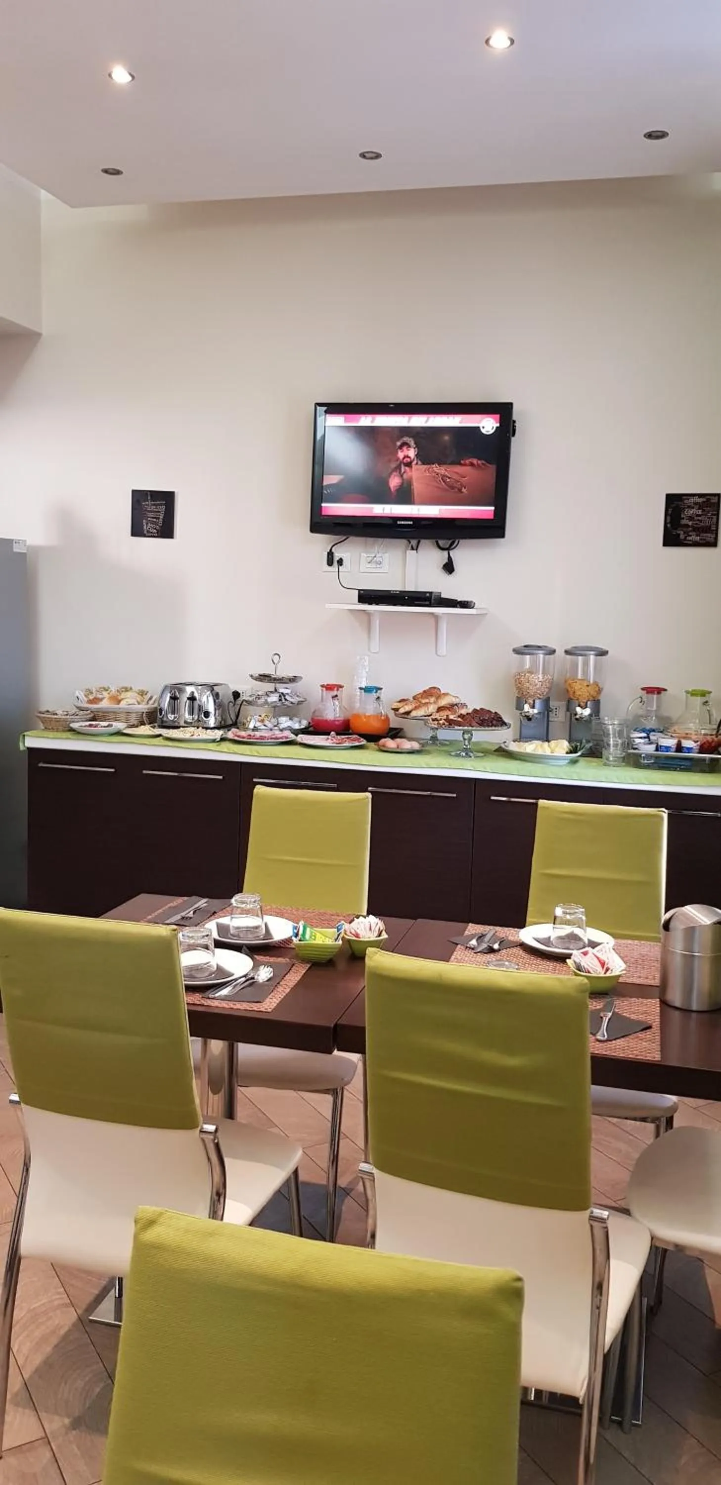 Continental breakfast in Mia Suites