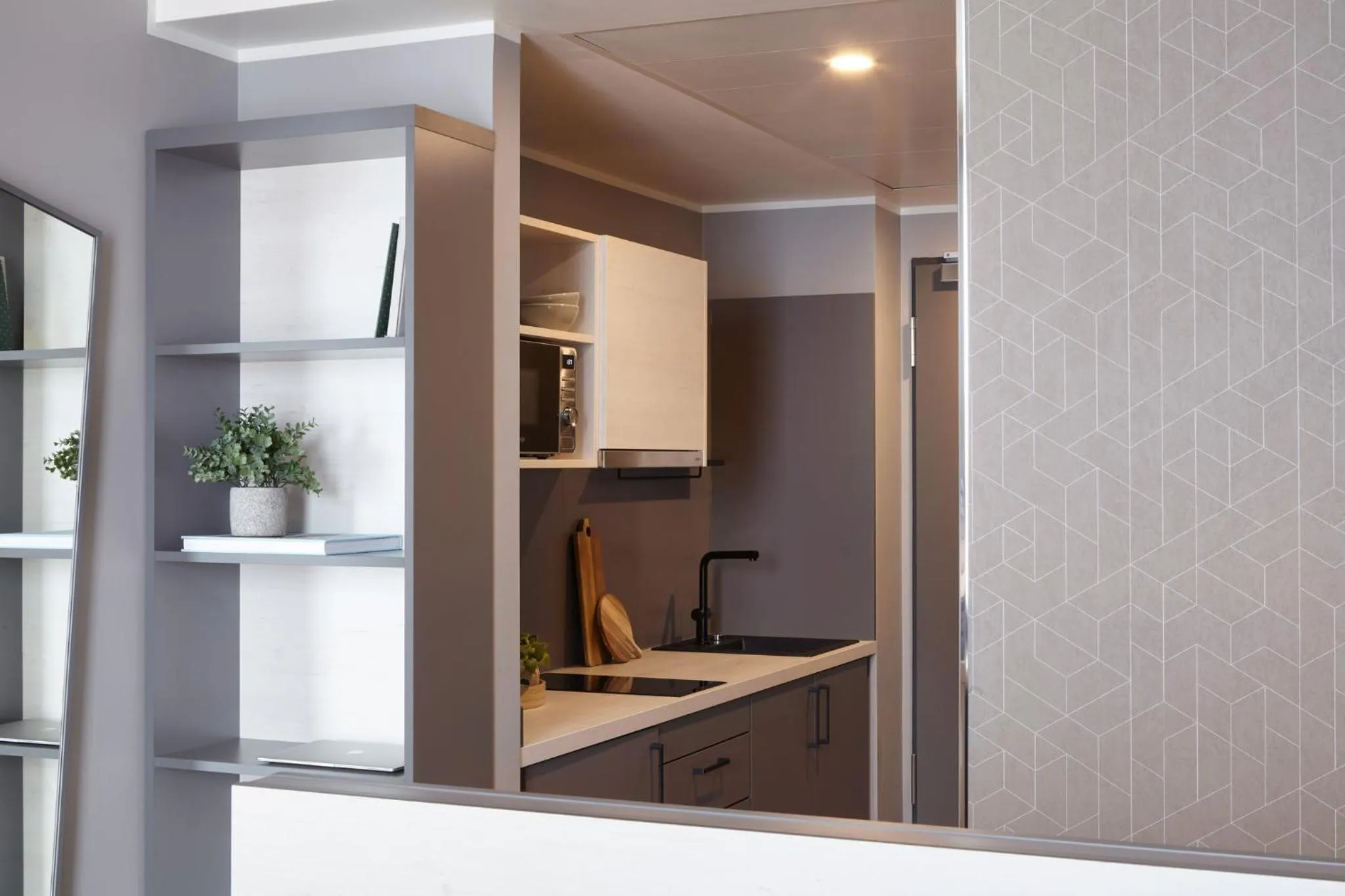 Photo of the whole room in Candlewood Suites Düsseldorf Airport by IHG