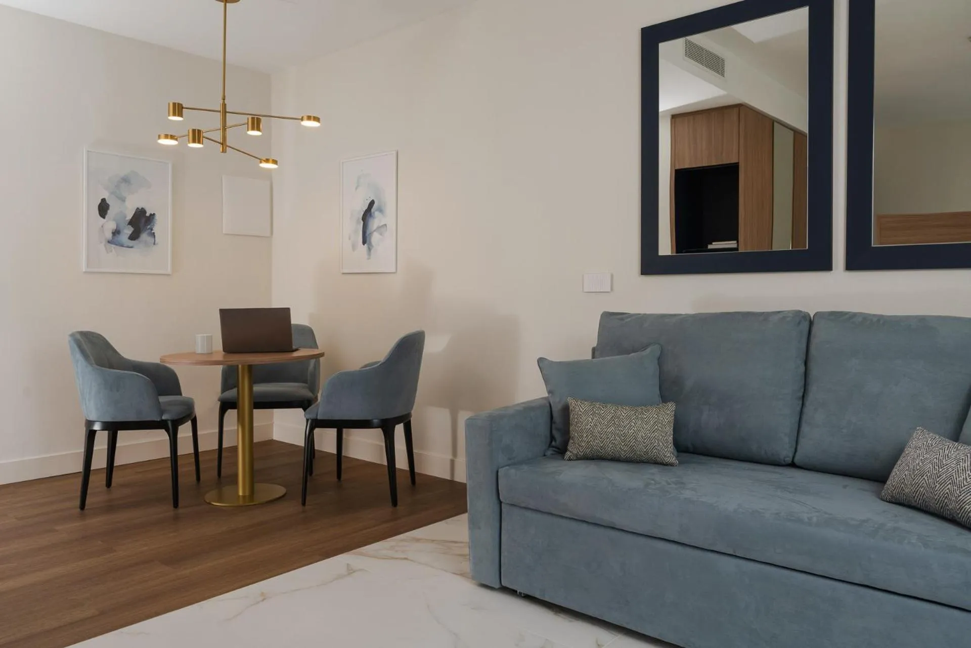 Living room in Parioli Hotel Rimini