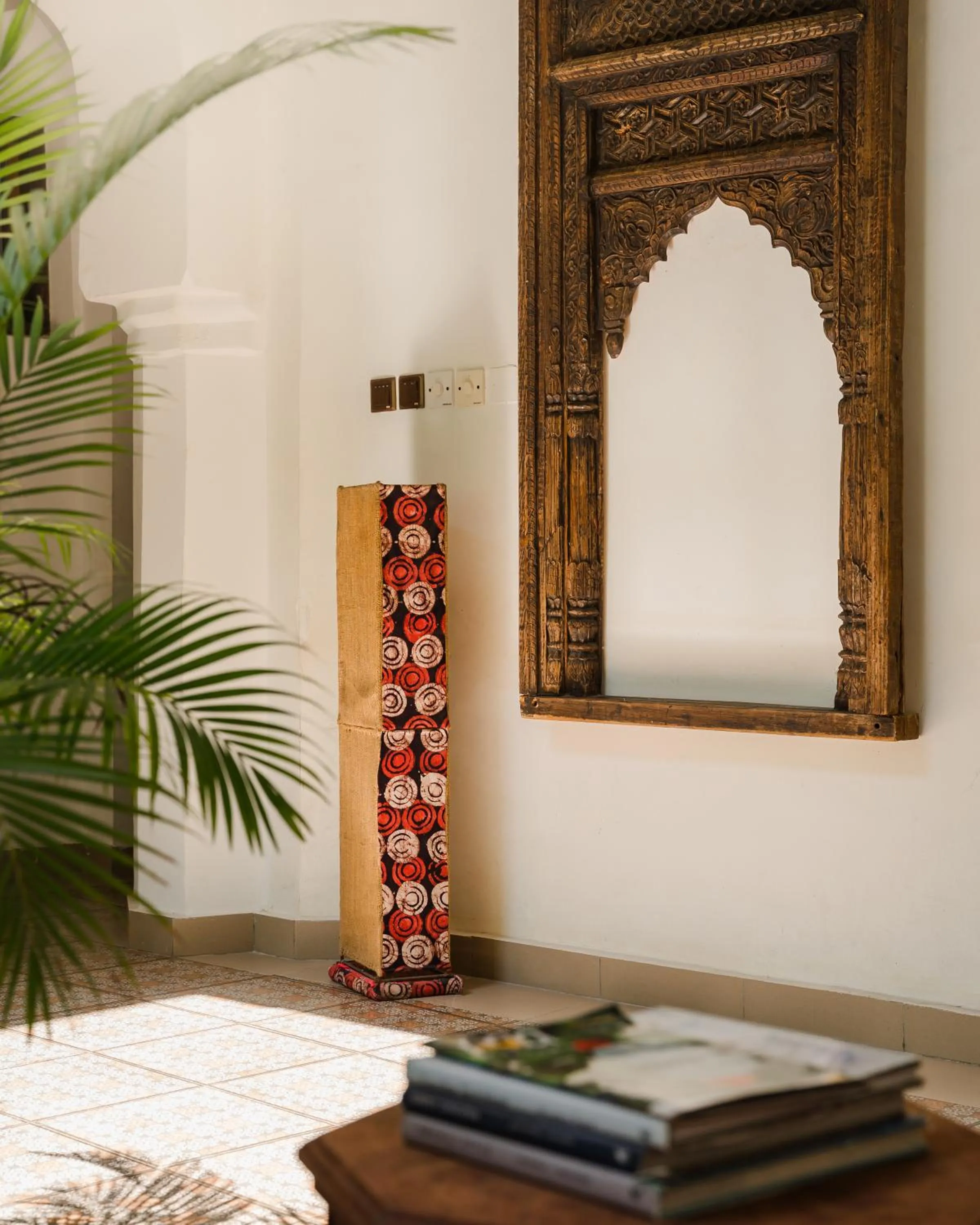 Decorative detail in Emerald Palm Courtyard Hotel