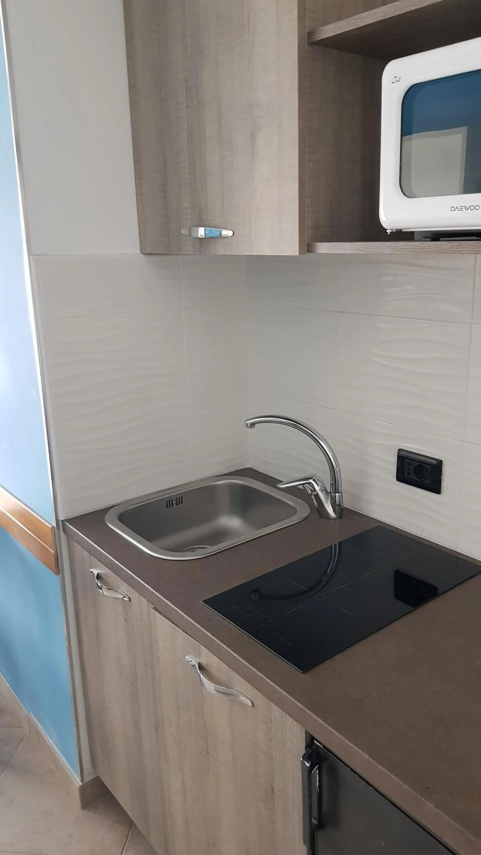 Kitchen or kitchenette in Addaura Village e Congressi