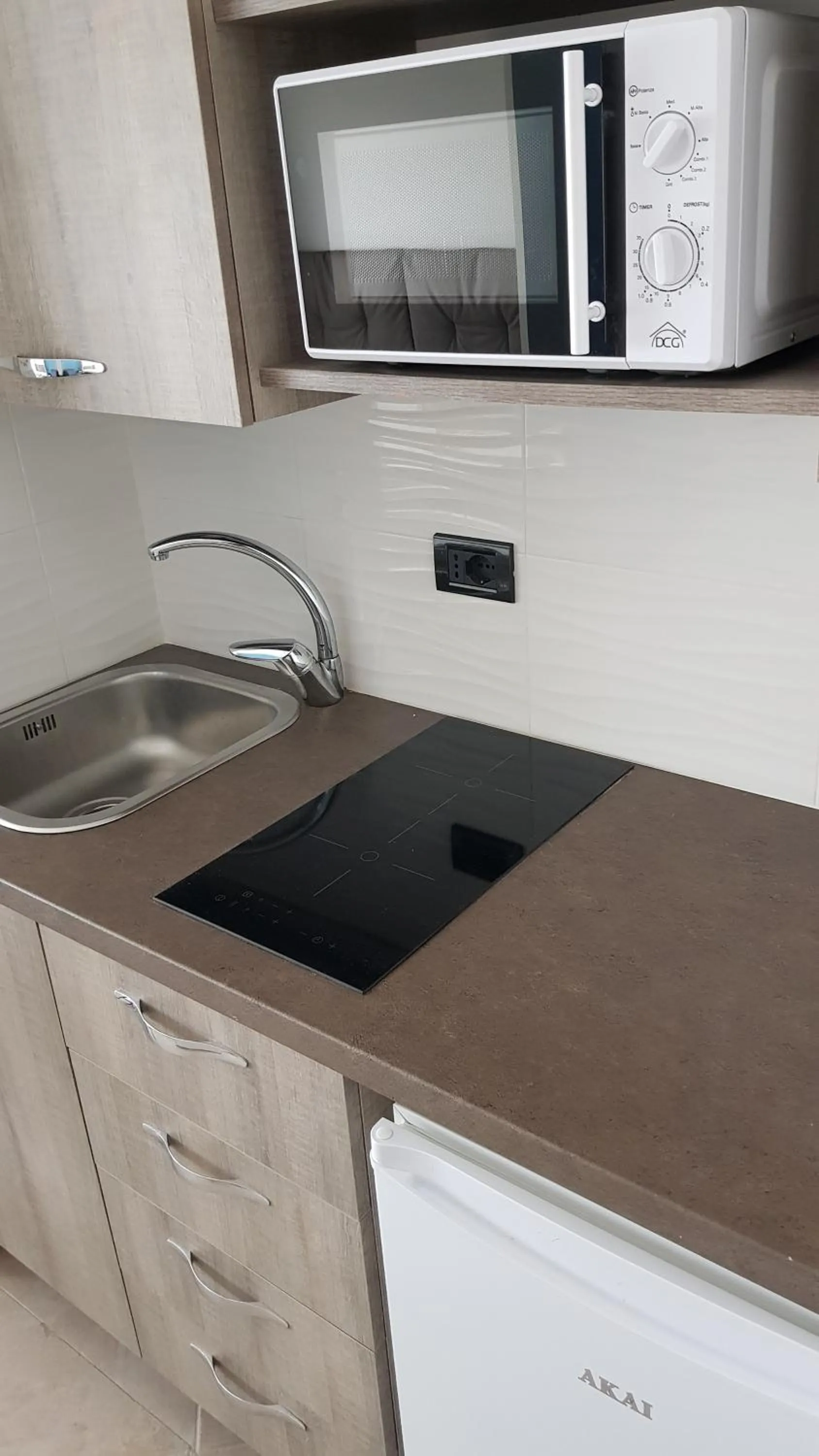 Kitchen or kitchenette in Addaura Village e Congressi