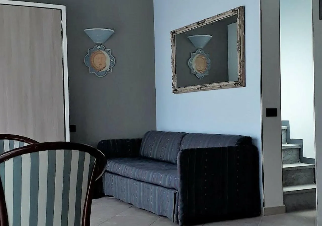 Living room in Addaura Village e Congressi