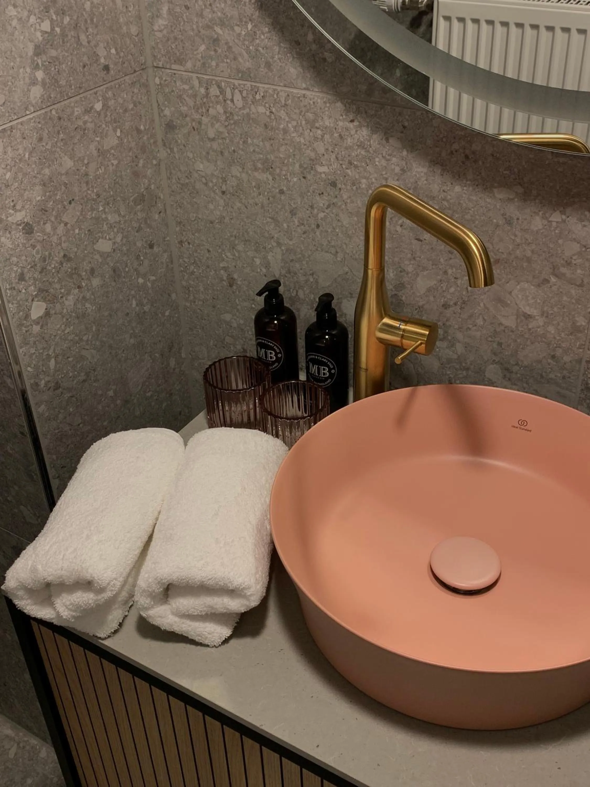 towels in Bob W Munich Airport - Peterhof