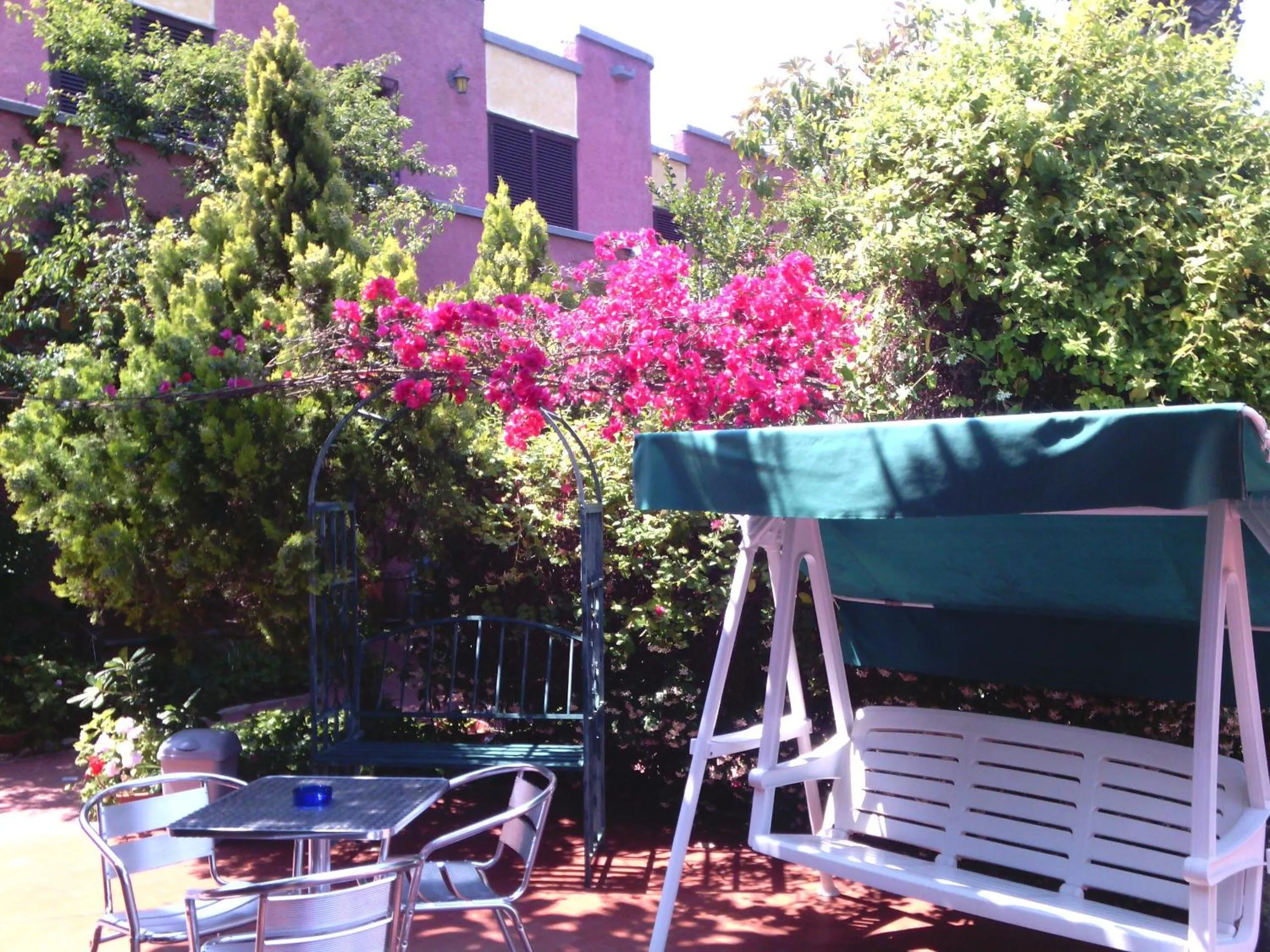 Garden in Hotel Abbaruja