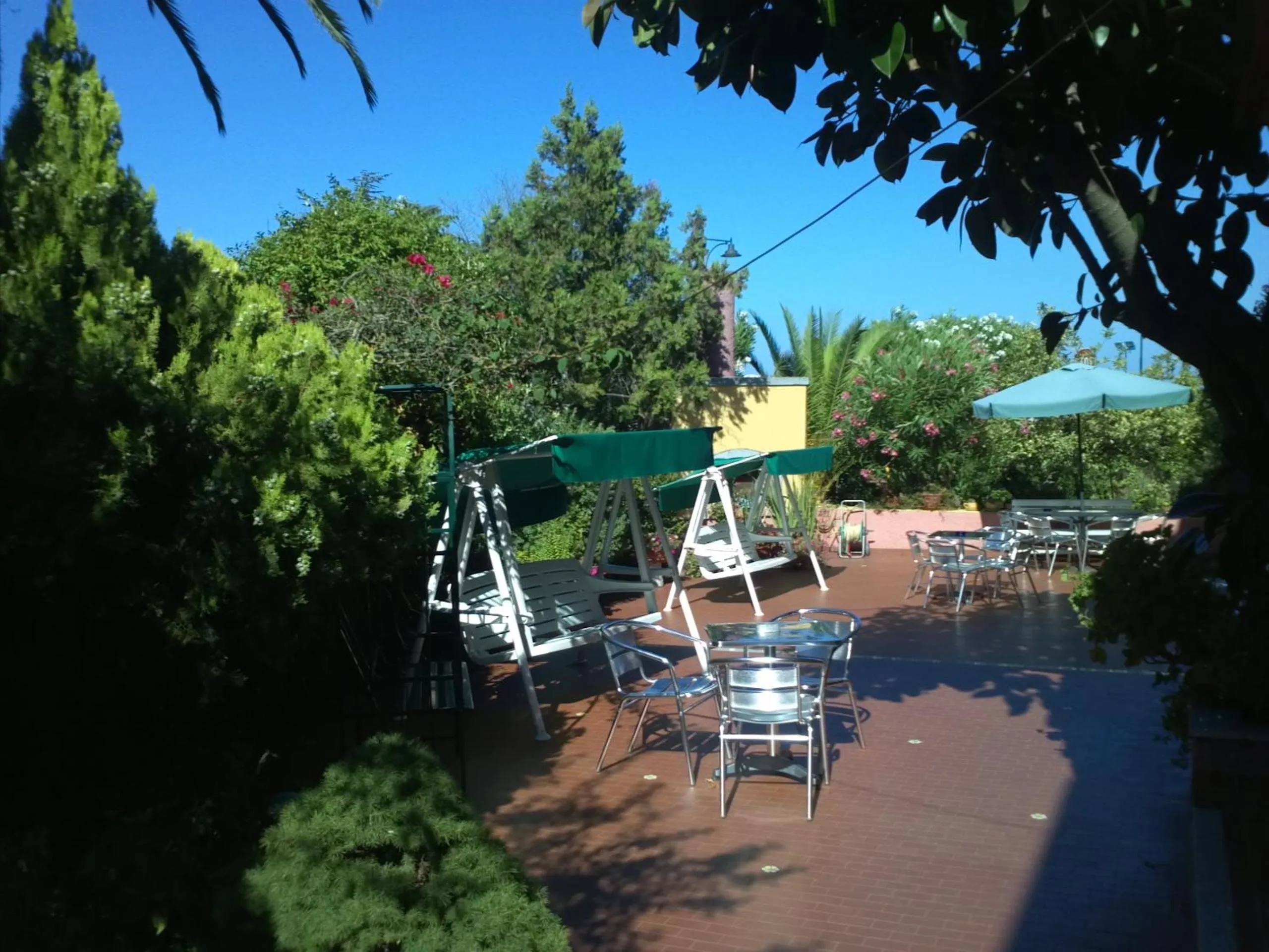 Garden in Hotel Abbaruja