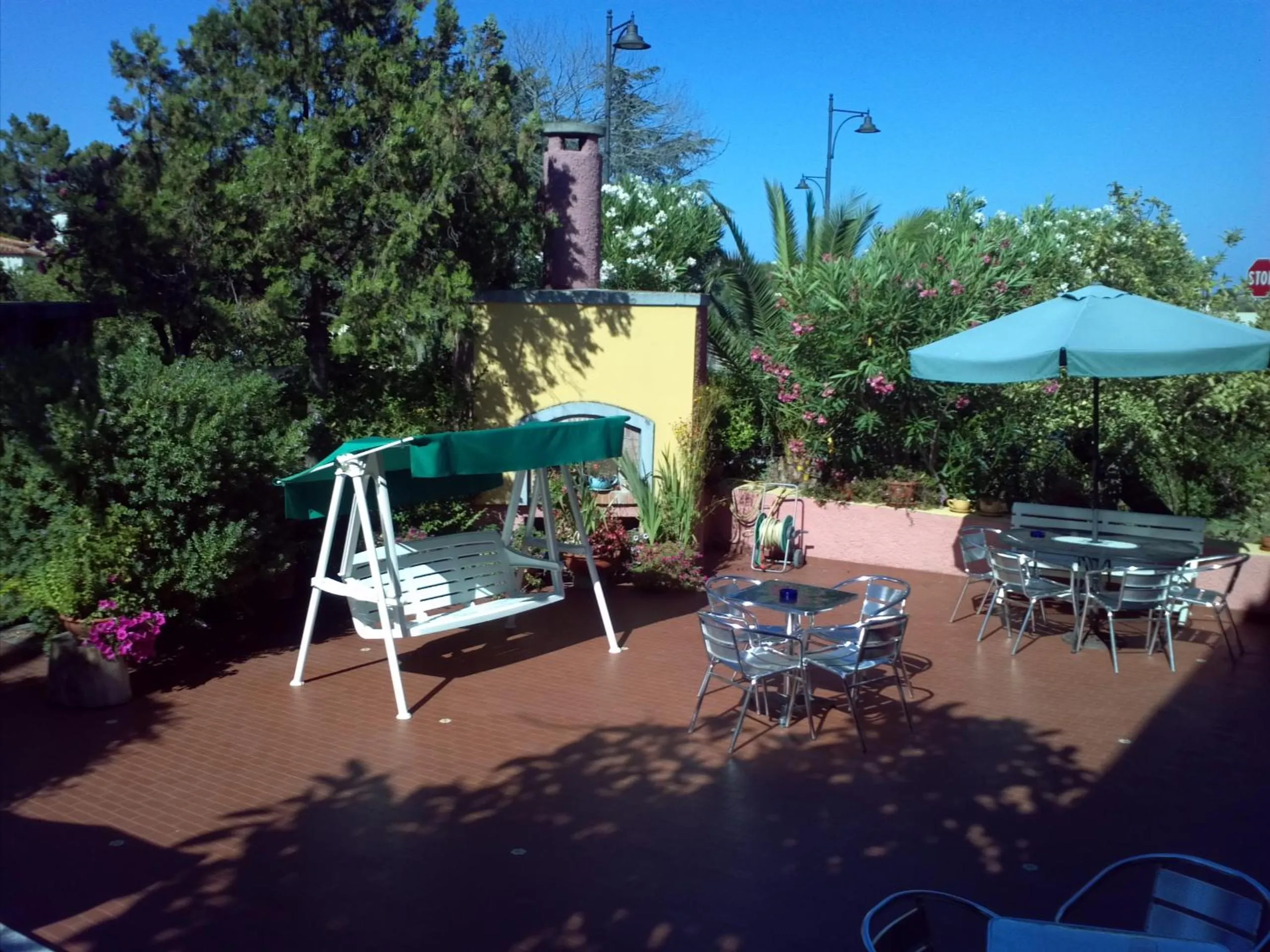 Garden in Hotel Abbaruja